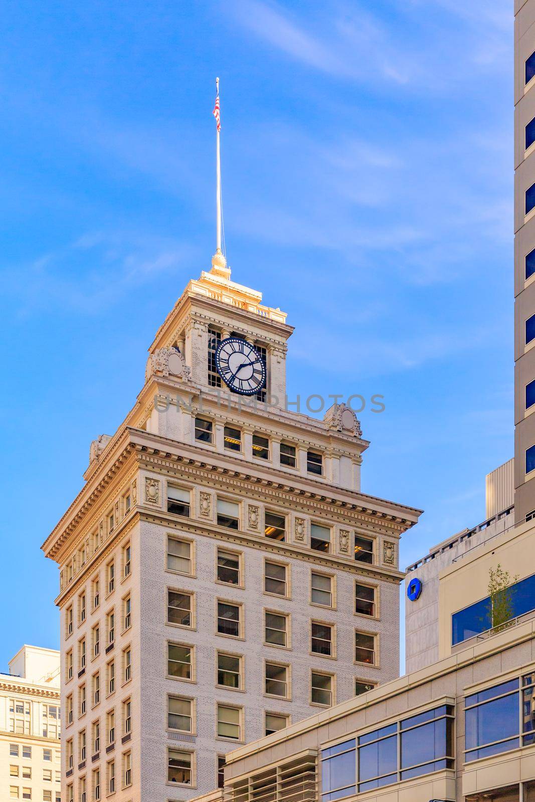 Jackson Tower is a 12-story, glazed terra-cotta historic office building in downtown Portland, Oregon.