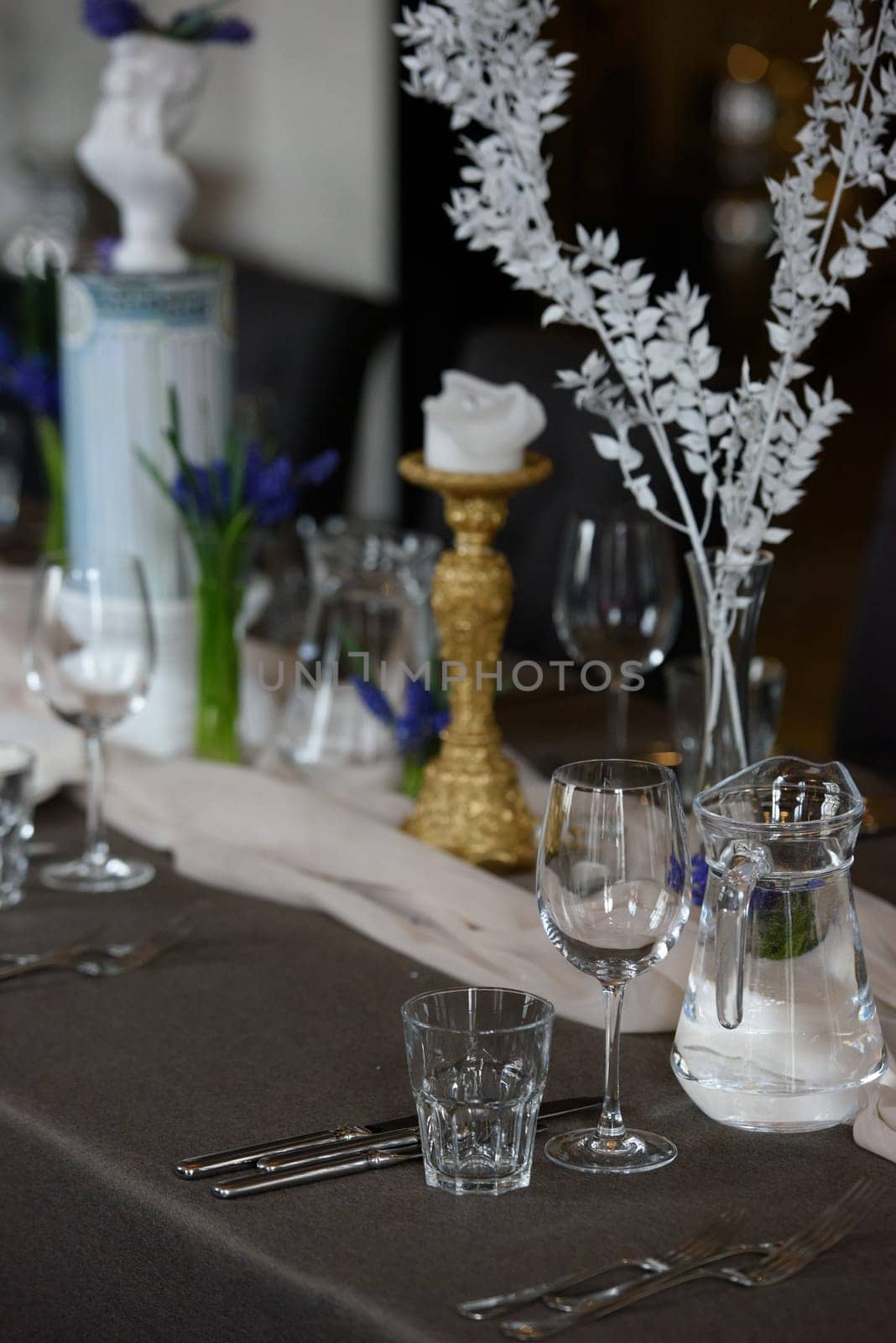 served table in a restaurant by Ashtray25