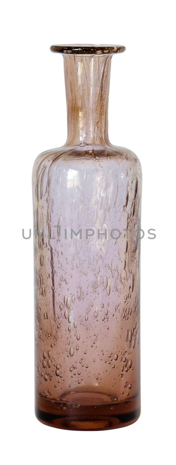 French bottle in pink bubble glass by MaxalTamor