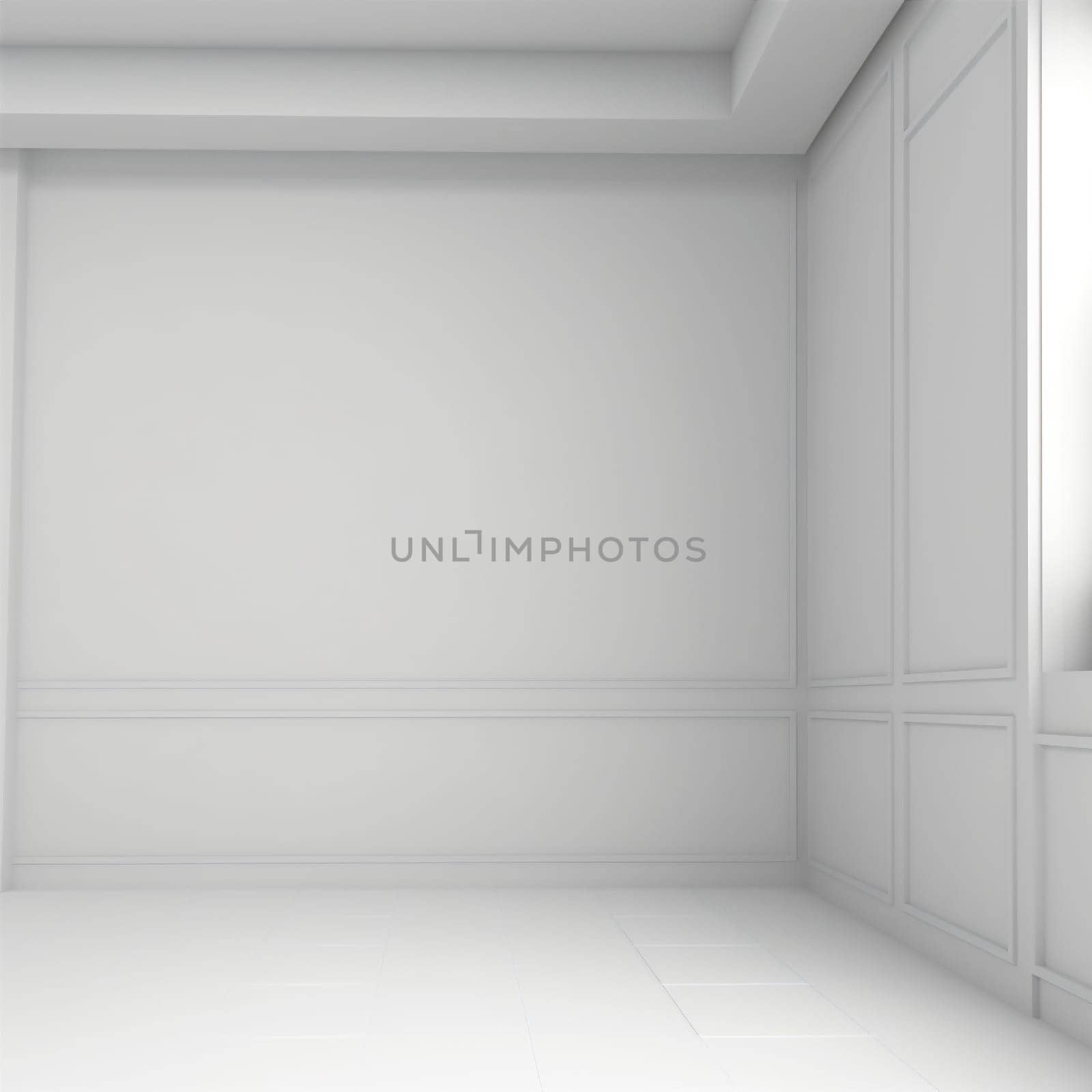 background interior room modern color light minimal wall mockup backdrop indoor floor. Generative AI. by SHOTPRIME