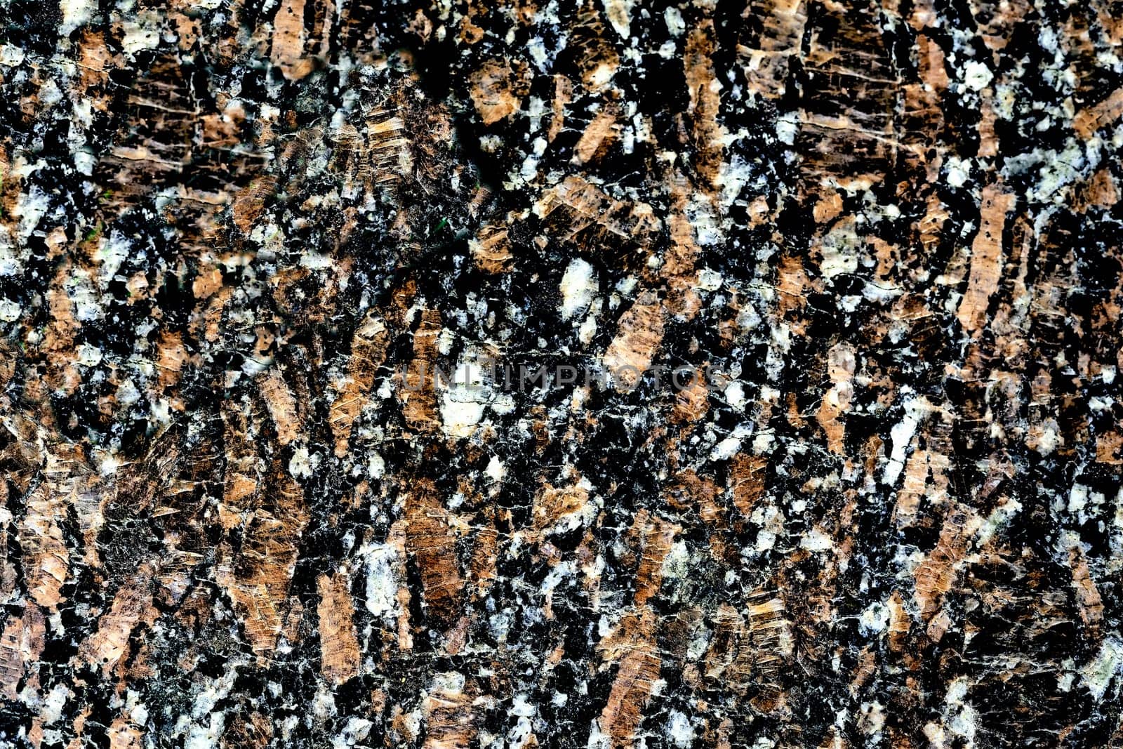 Brown black marble stone abstract background with positive tone by jovani68