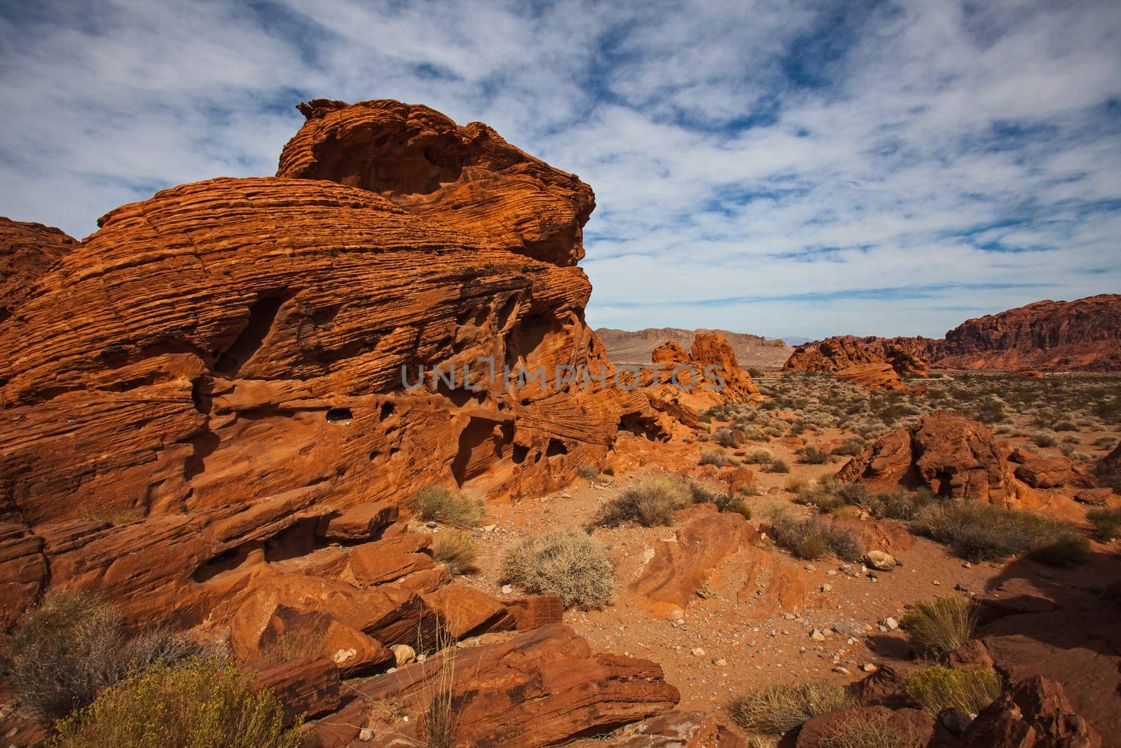 Valley of Fire rock formations  2715 by kobus_peche