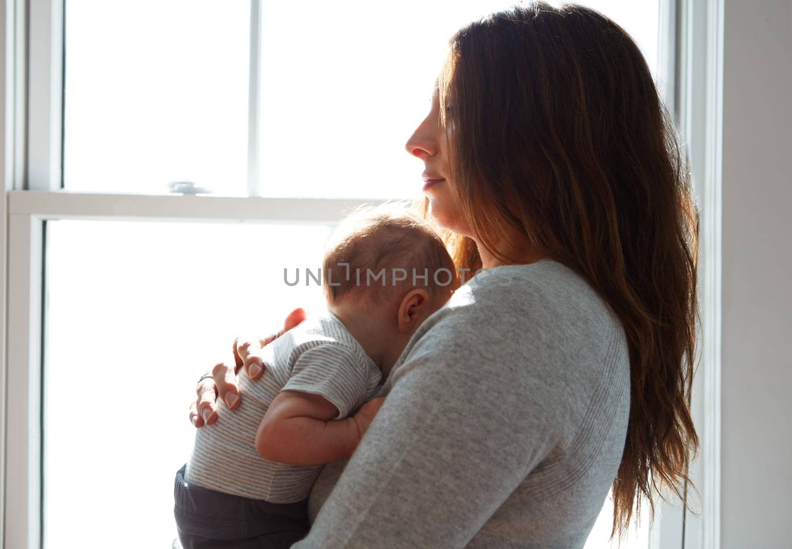 Mothers greatest treasure. a mother holding her newborn baby