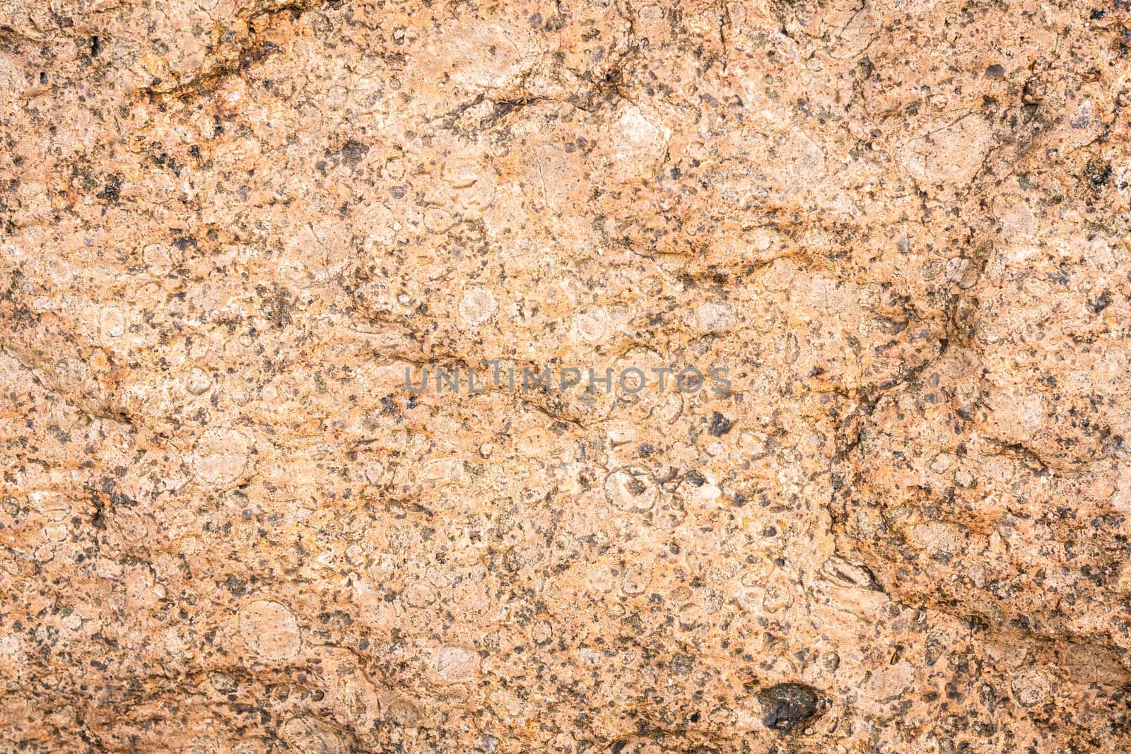 Detail of the marble wall texture, close-up of the rock surface.