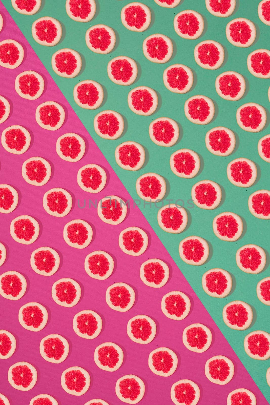 Fruit citrus seamless pattern. by nazarovsergey