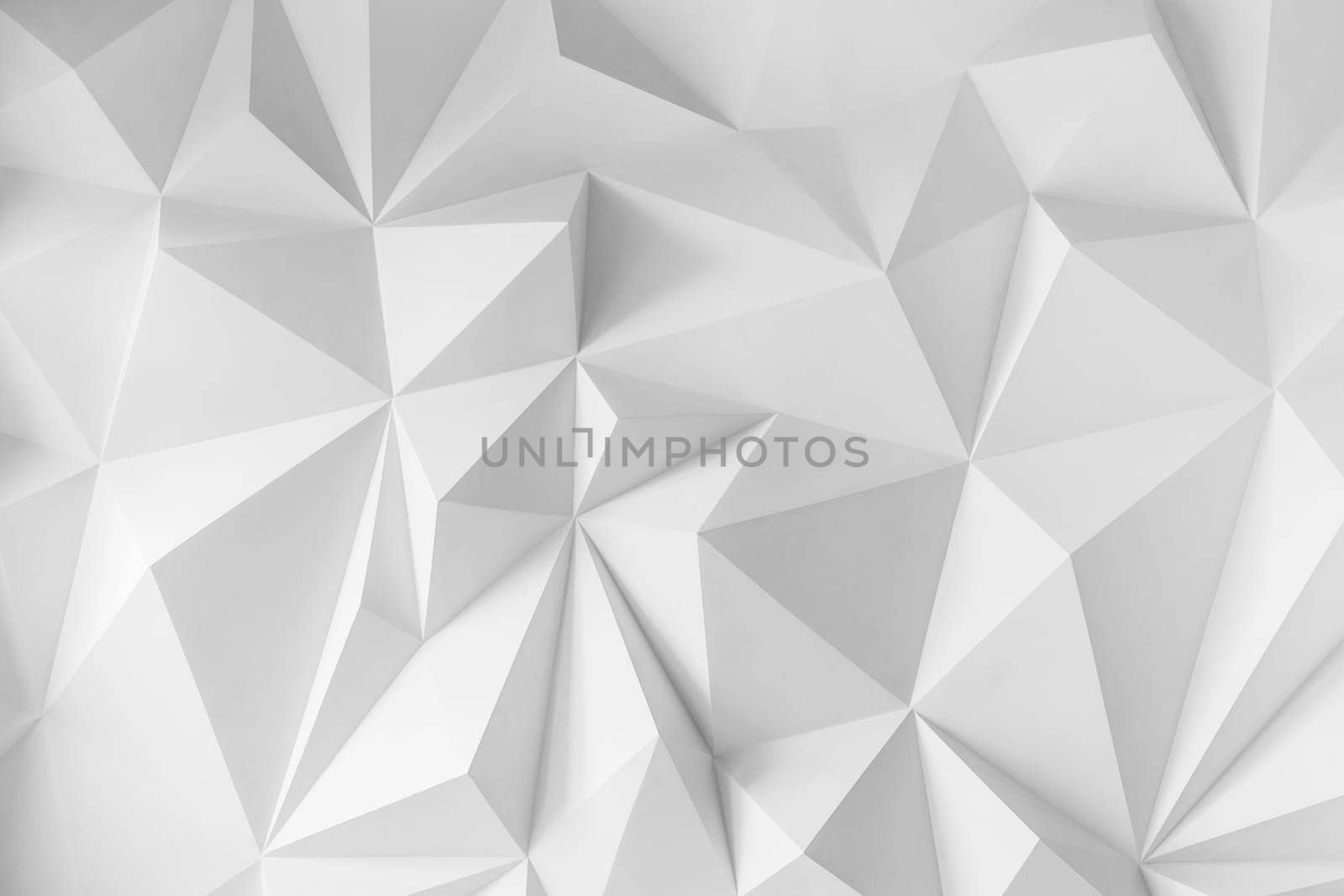 Photo of abstract background of polygons on white background. by nazarovsergey