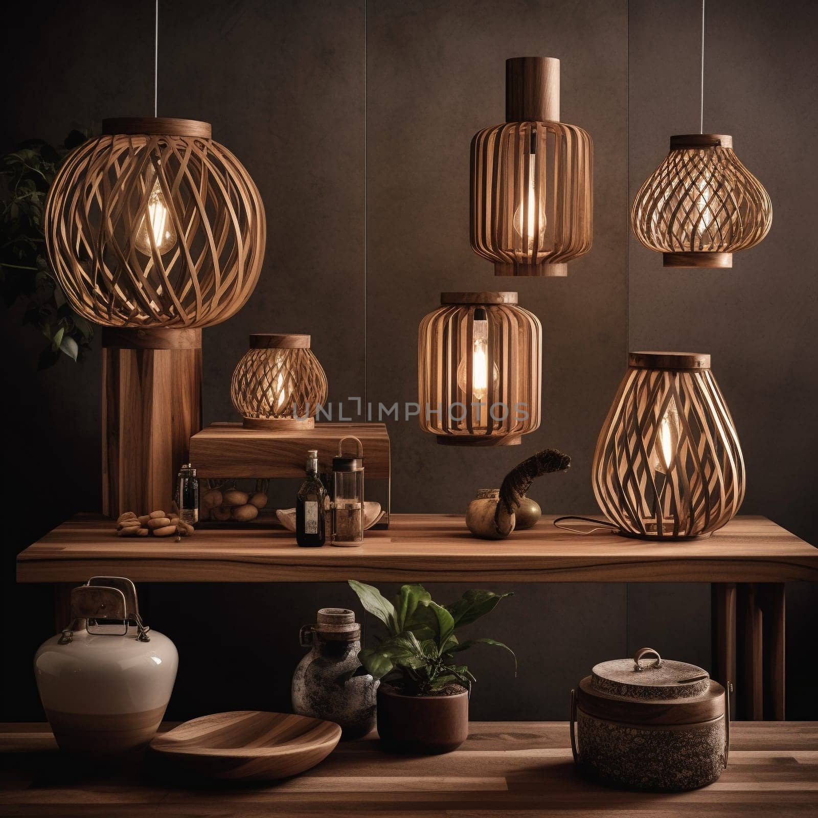 The Beauty and Elegance of Wooden Lamps and Lighting Fixtures by Sahin