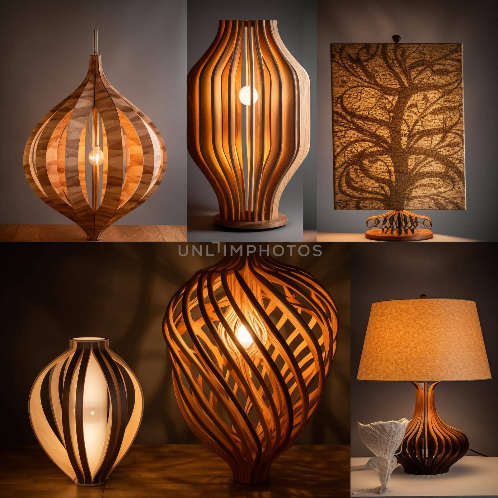 The Beauty and Elegance of Wooden Lamps and Lighting Fixtures by Sahin