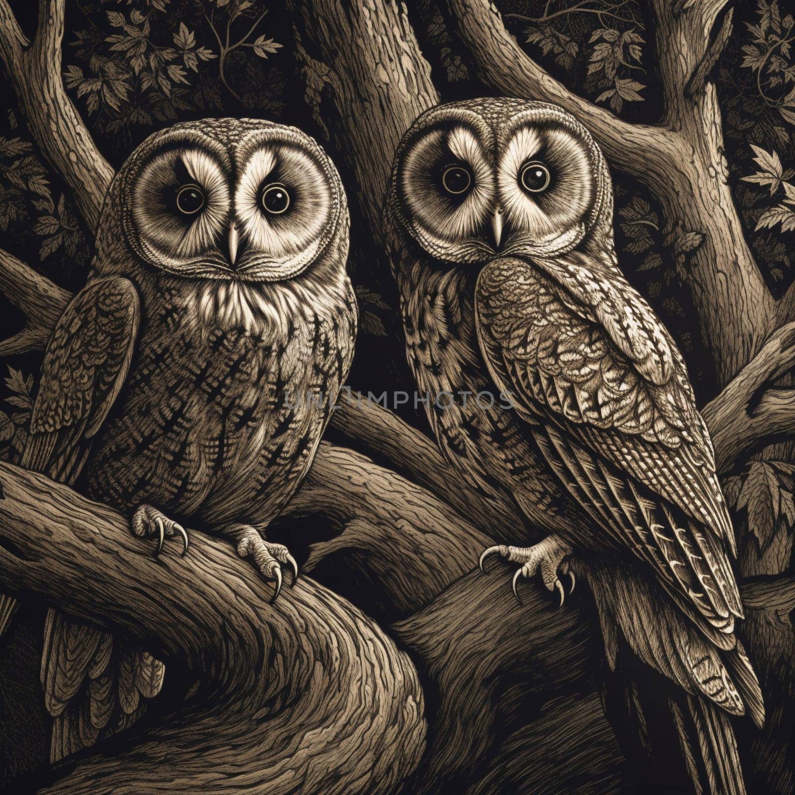 This wood engraving showcase image highlights the intricate and detailed art of wood engraving, showcasing different techniques and styles used. The proper lighting and composition techniques emphasize the precision and skill involved in wood engraving, showcasing the creativity and artistry involved in creating these beautiful engravings.