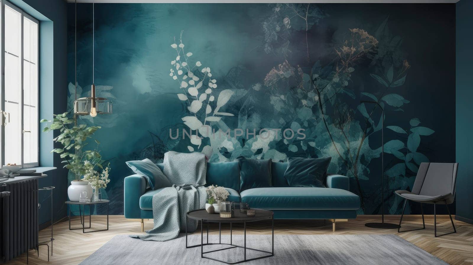 Illustration of modern interiors for the realization of infographics for the creation of catalogs. real estate, construction