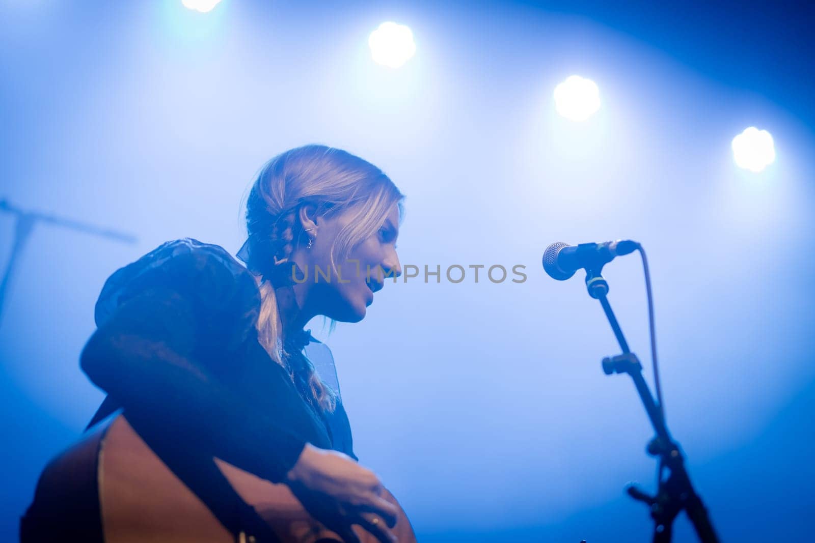 MELBOURNE, AUSTRALIA - MAY 5: Australian music group Clews support Holy Holy on their 'Messed Up' national tour at The Northcote Theatre on May 5 2023 in Melbourne, Australia