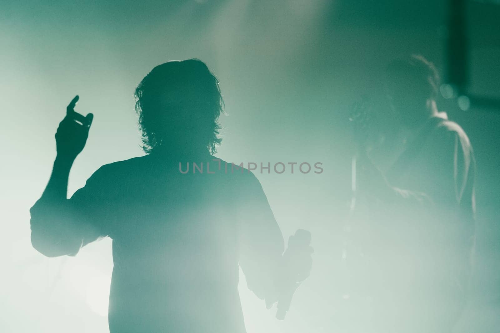 MELBOURNE, AUSTRALIA - MAY 5: Australian music group Holy Holy perform their 'Messed Up' national tour at The Northcote Theatre on May 5 2023 in Melbourne, Australia