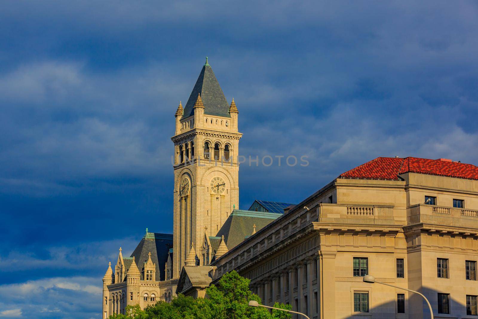 The Old Post Office Pavilion, also known as Old Post Office and Clock Tower is a historic building located in Washington, DC.