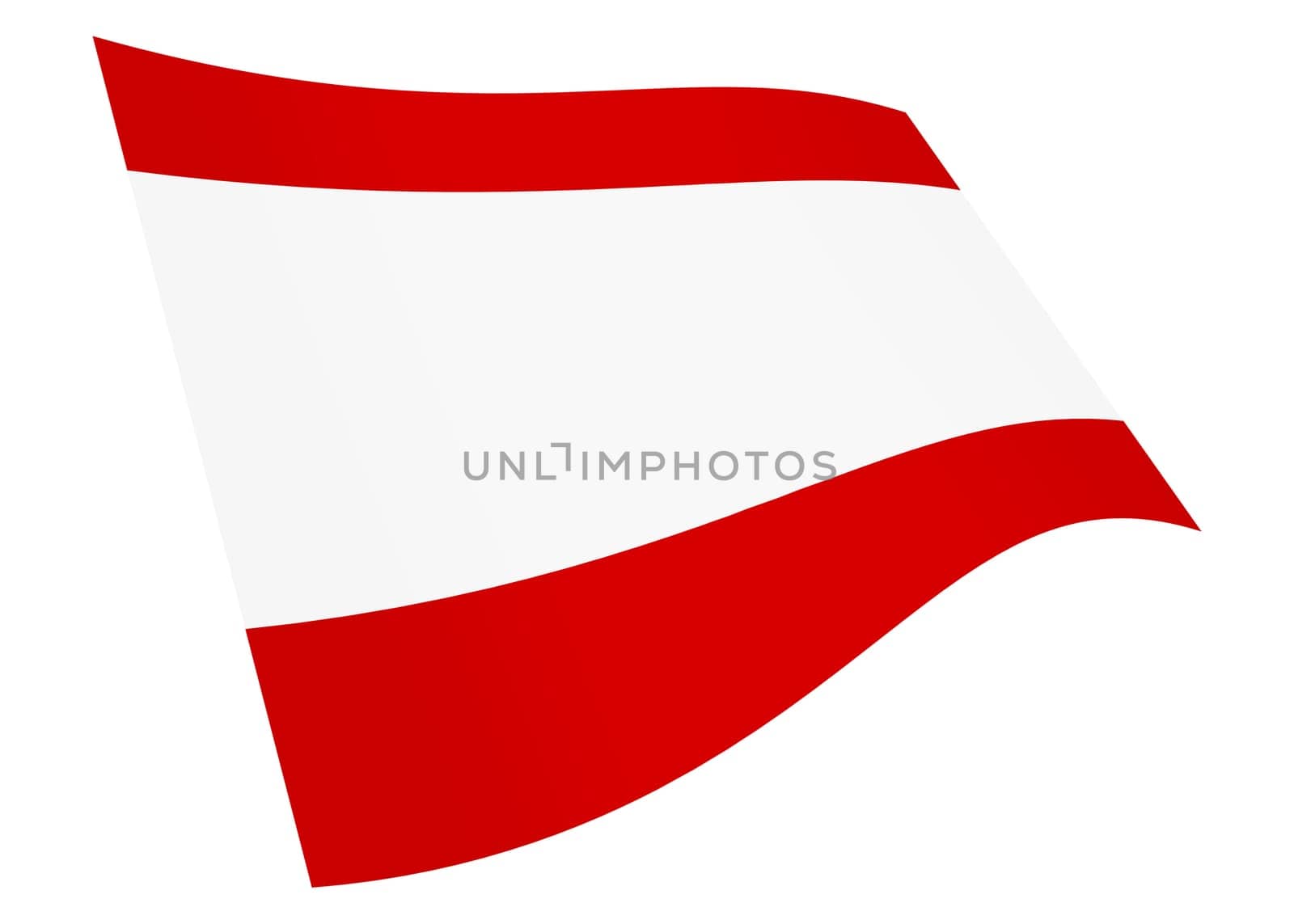 Tahiti waving flag graphic with clipping path 3d illustration by VivacityImages