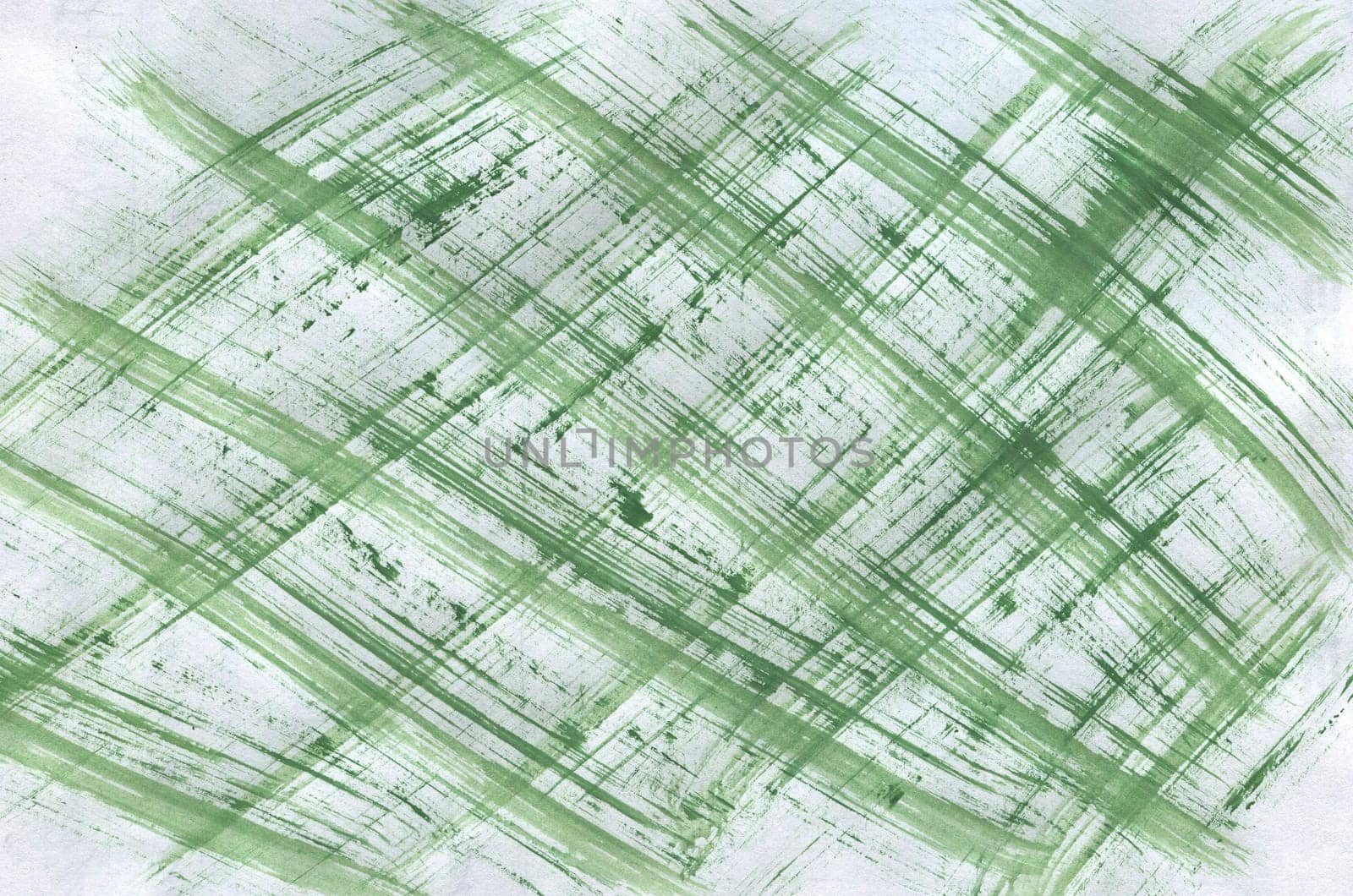 Hand Painted Abstract Watercolor Background. Watercolor Green Square Abstract Designs. Paint Green Square Texture Background.