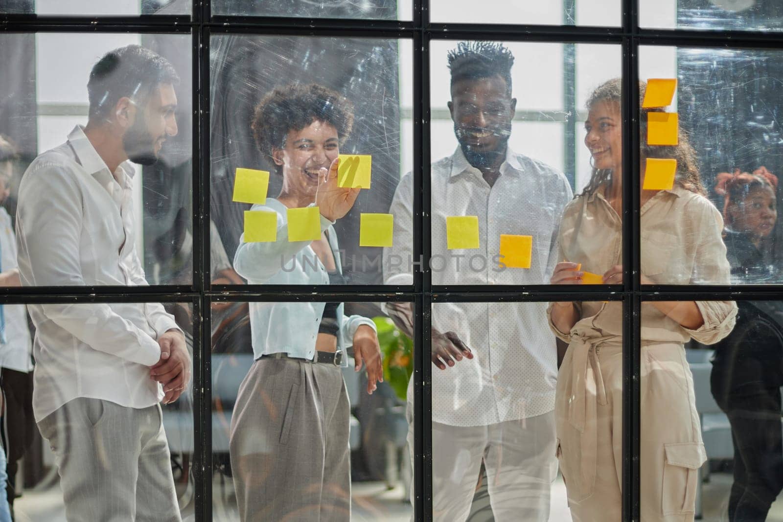 Launch and implementation of a small business project. glass notes. business concept