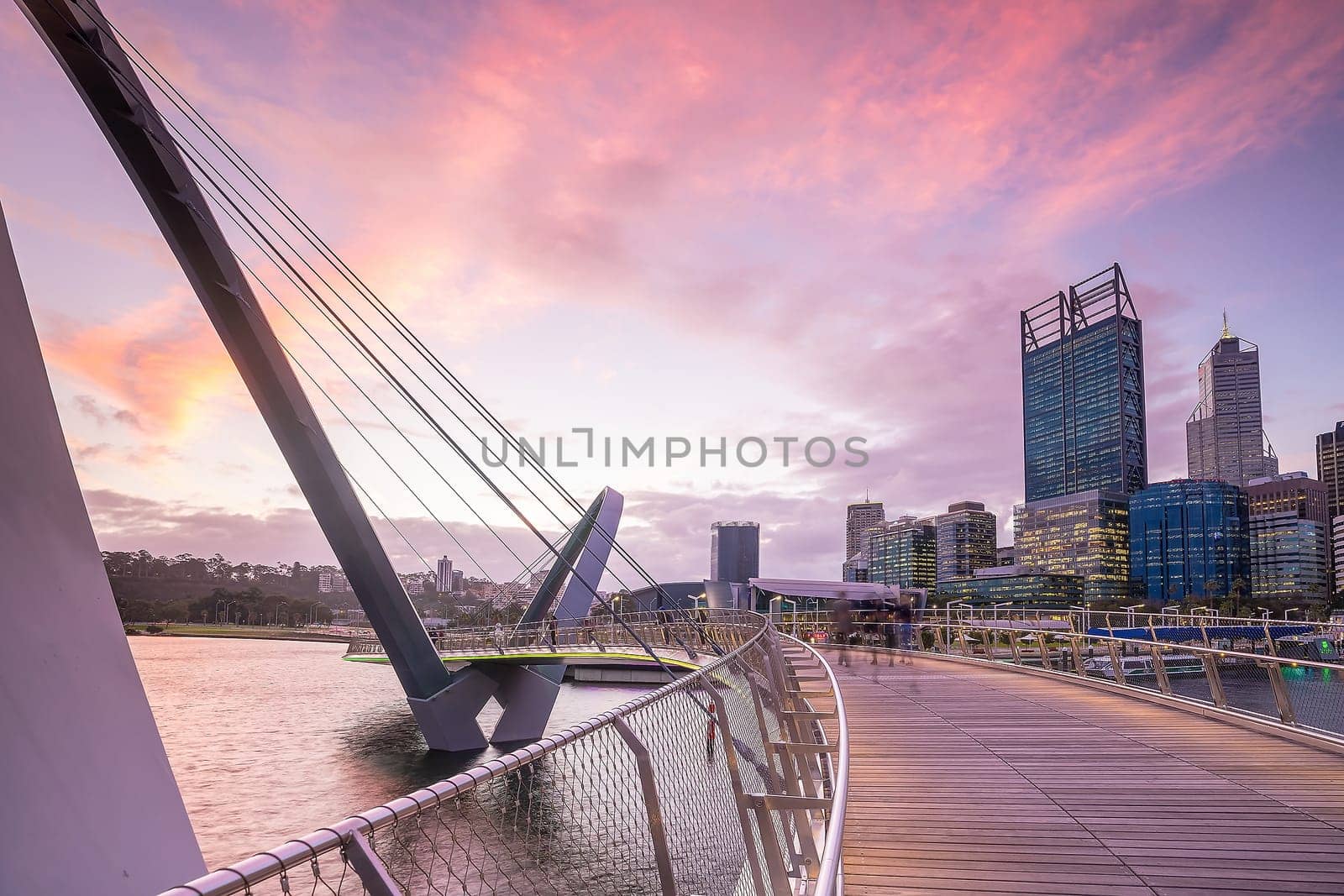 Perth downtown city skyline cityscape of Australia by f11photo