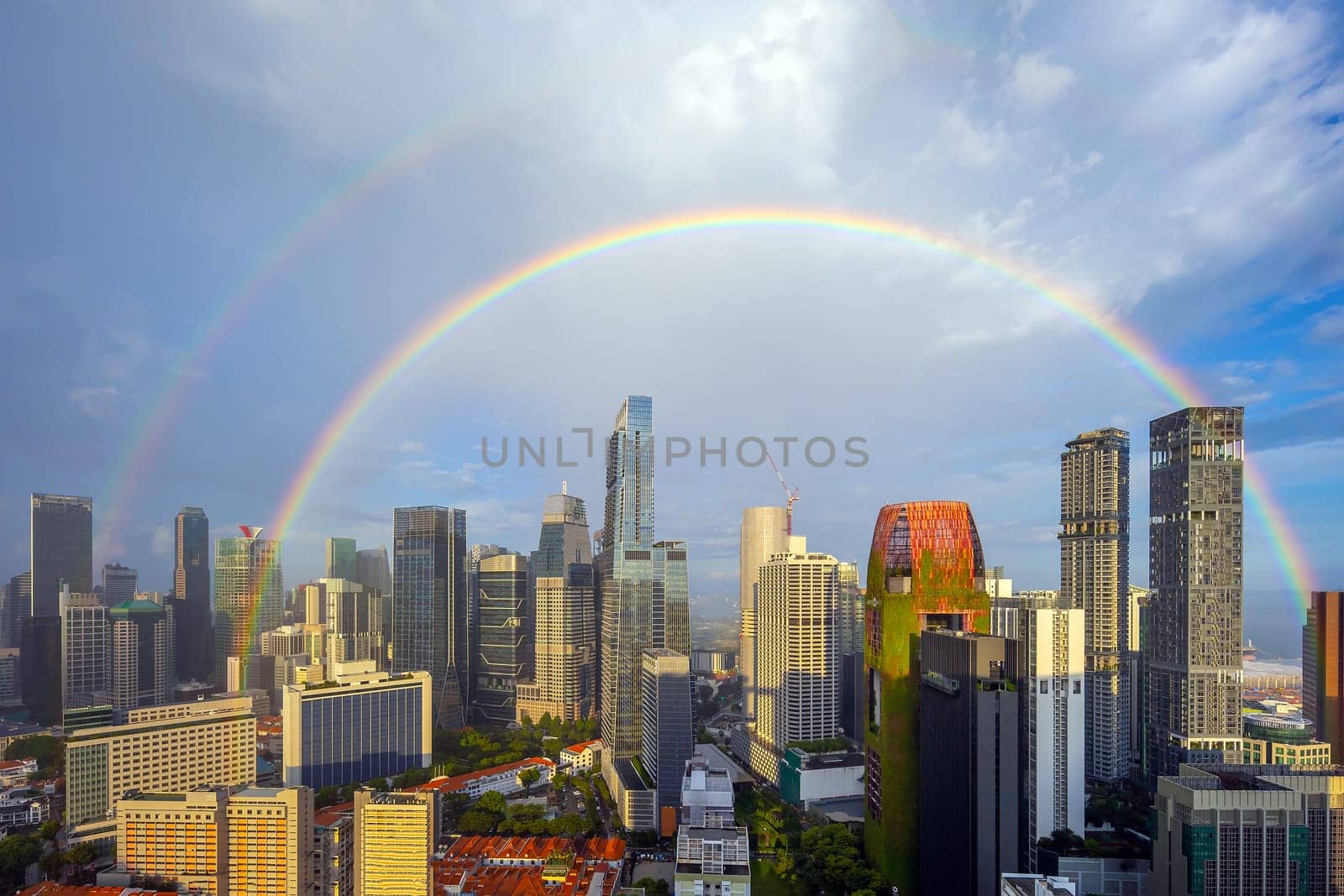 Downtown skyline, cityscape of Singapore by f11photo