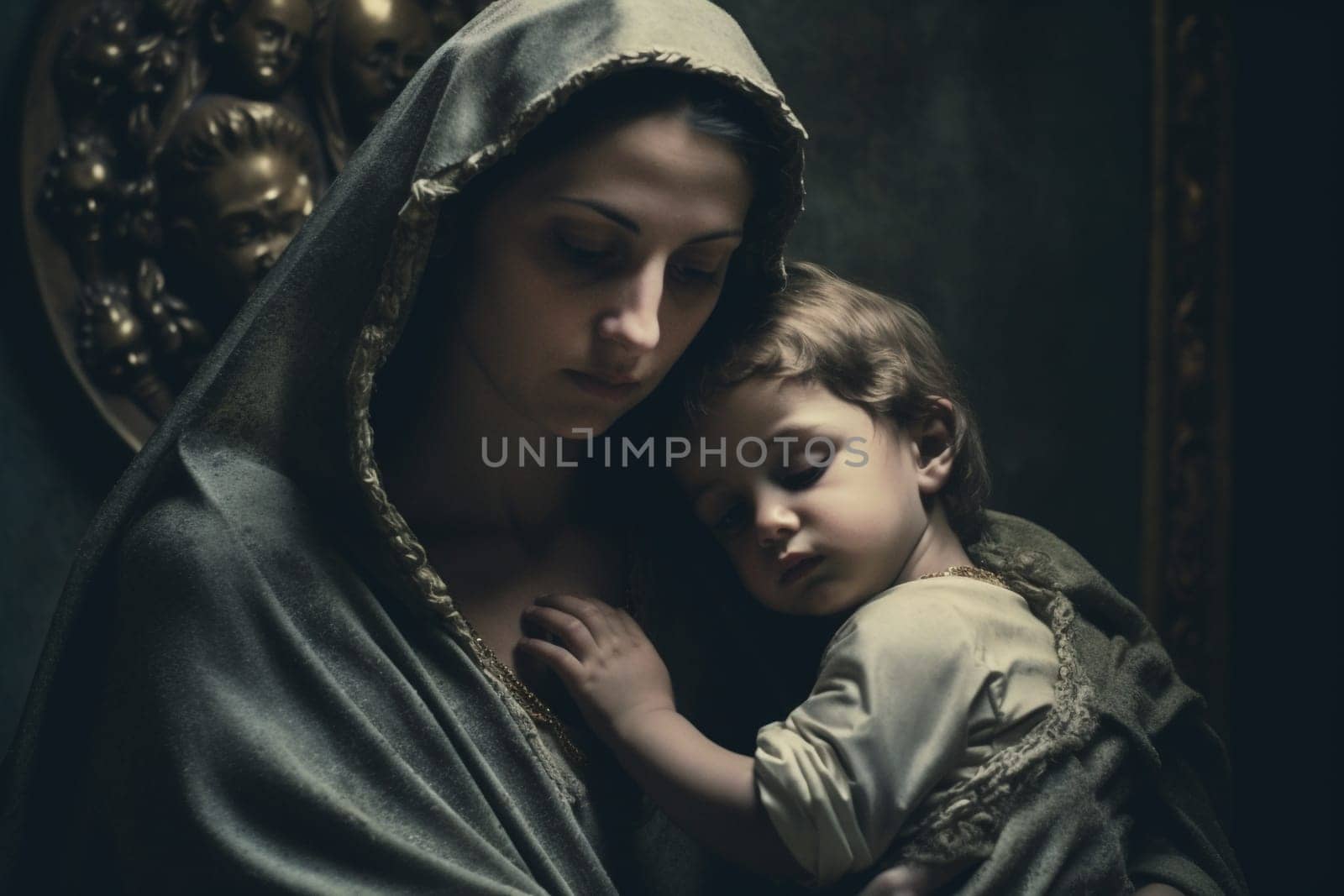 Virgen del Carmen, Blessed Virgin Mary, Our Lady Nossa Senhora do Carmo, mother of God in the Catholic religion, Madonna, religion faith Christianity Jesus Christ, saints holy