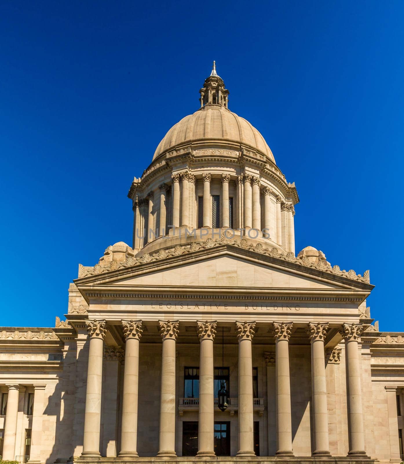 Legislative Building In Olympia, Washington State Capital, USA.