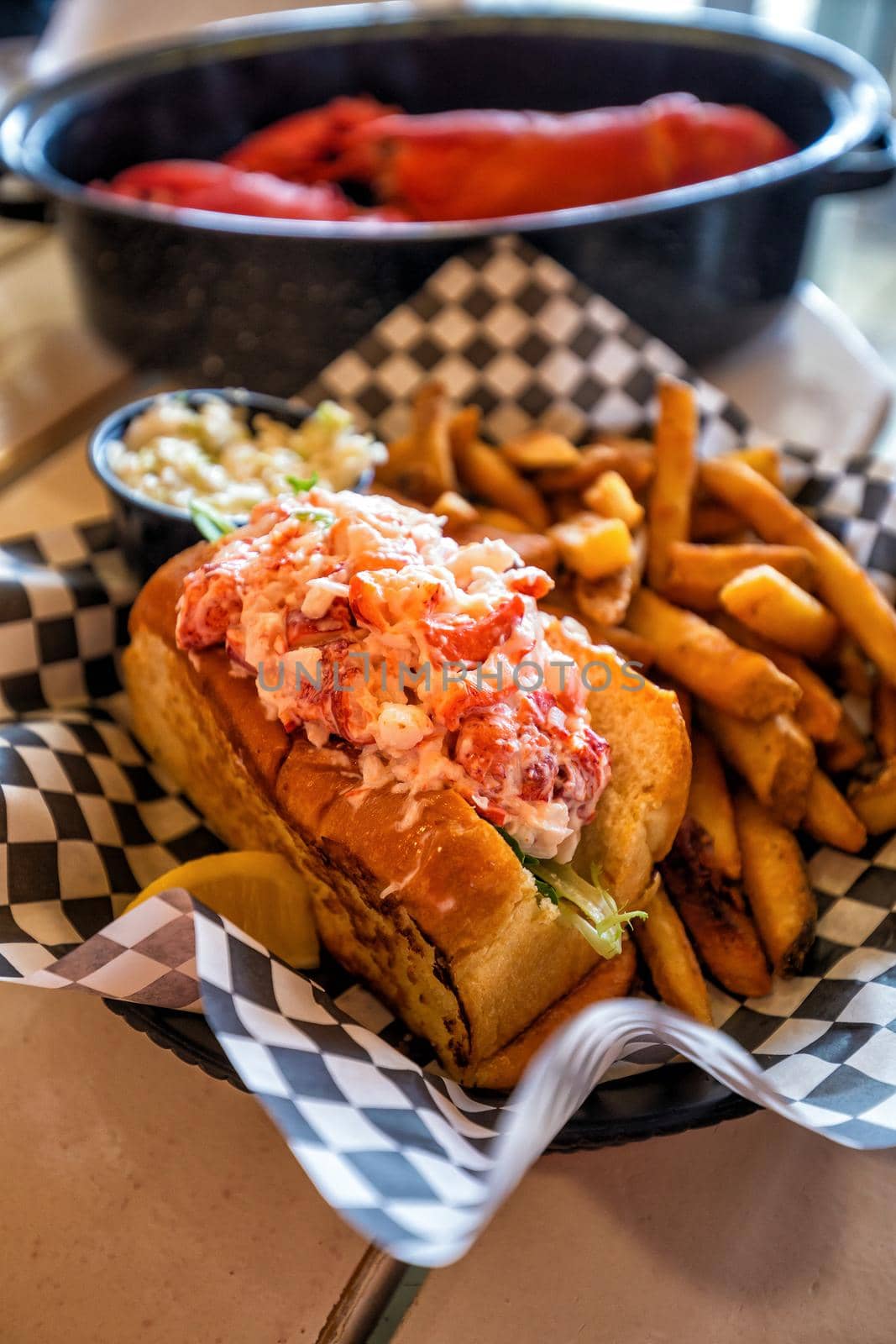 Maine lobster roll by f11photo