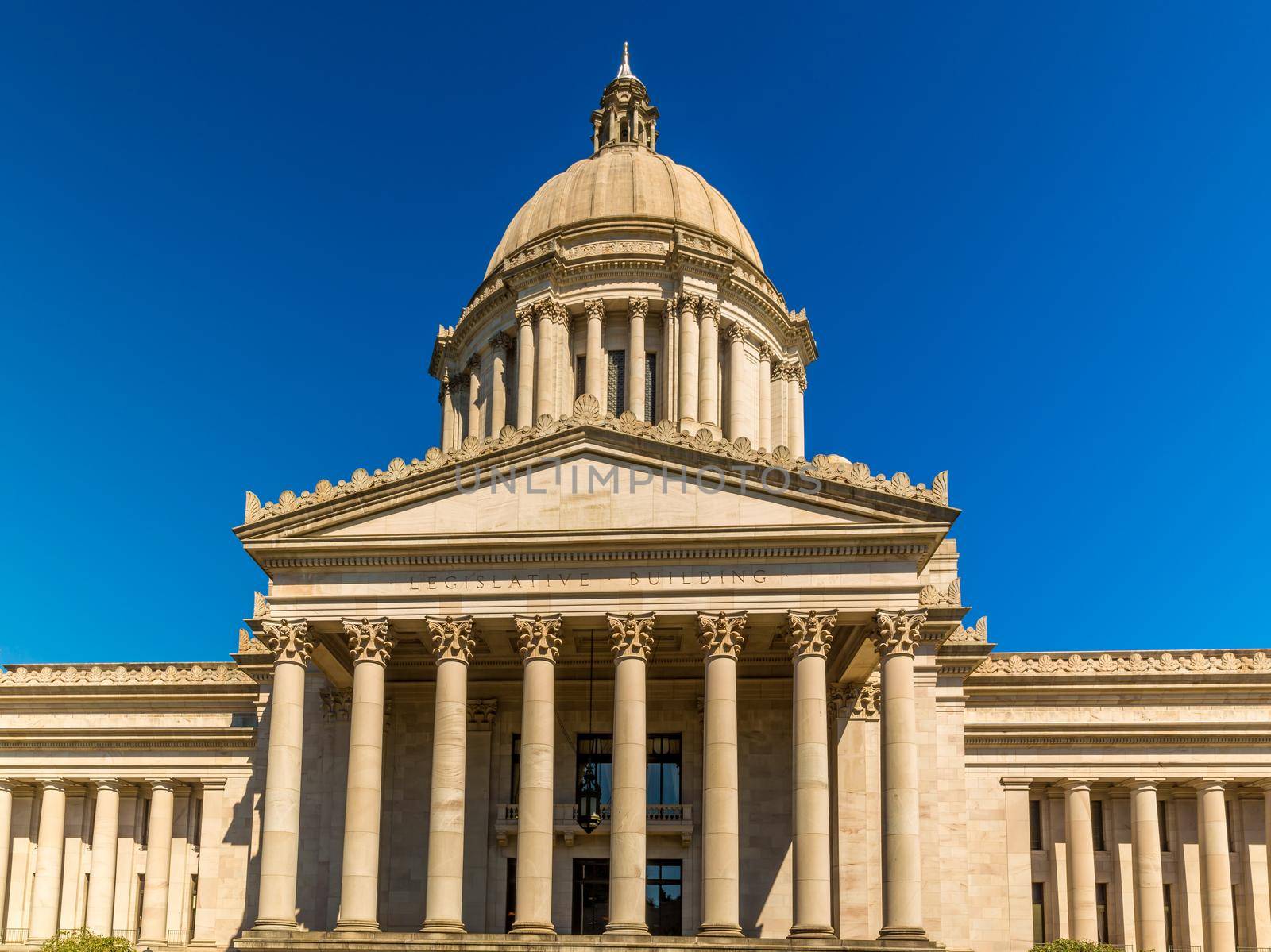 Legislative Building In Olympia, Washington State Capital, USA.