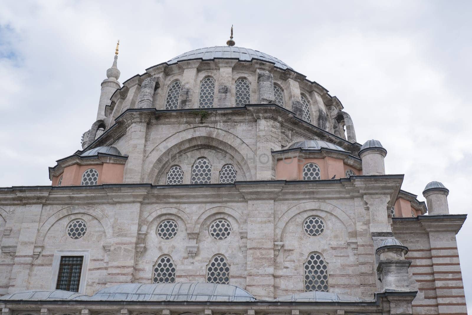 Architectural details of a mosque in Istanbul