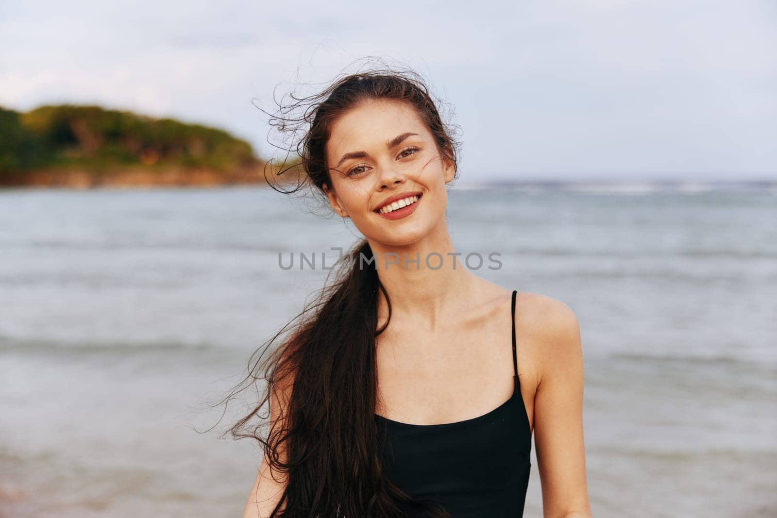 nature woman summer person happiness lifestyle coast ocean travel beautiful sea beach sand sunlight smile vacation free sunset outdoor adult water