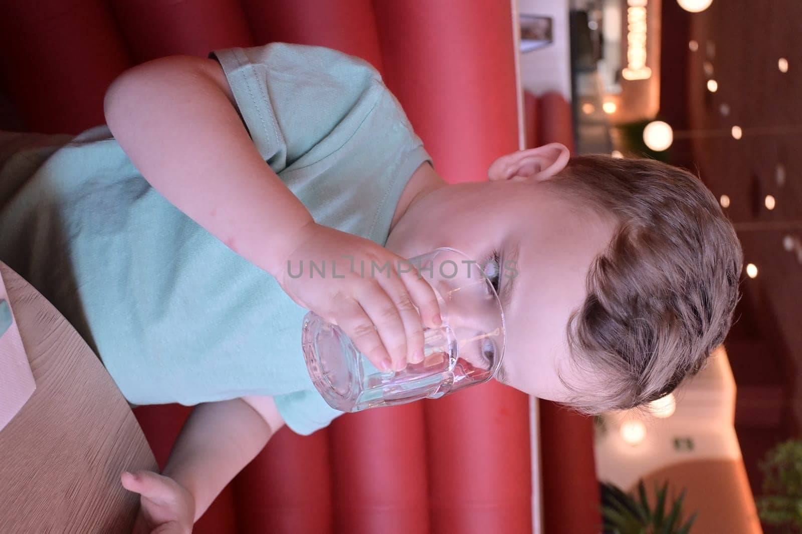 Child drinks water by jcdiazhidalgo
