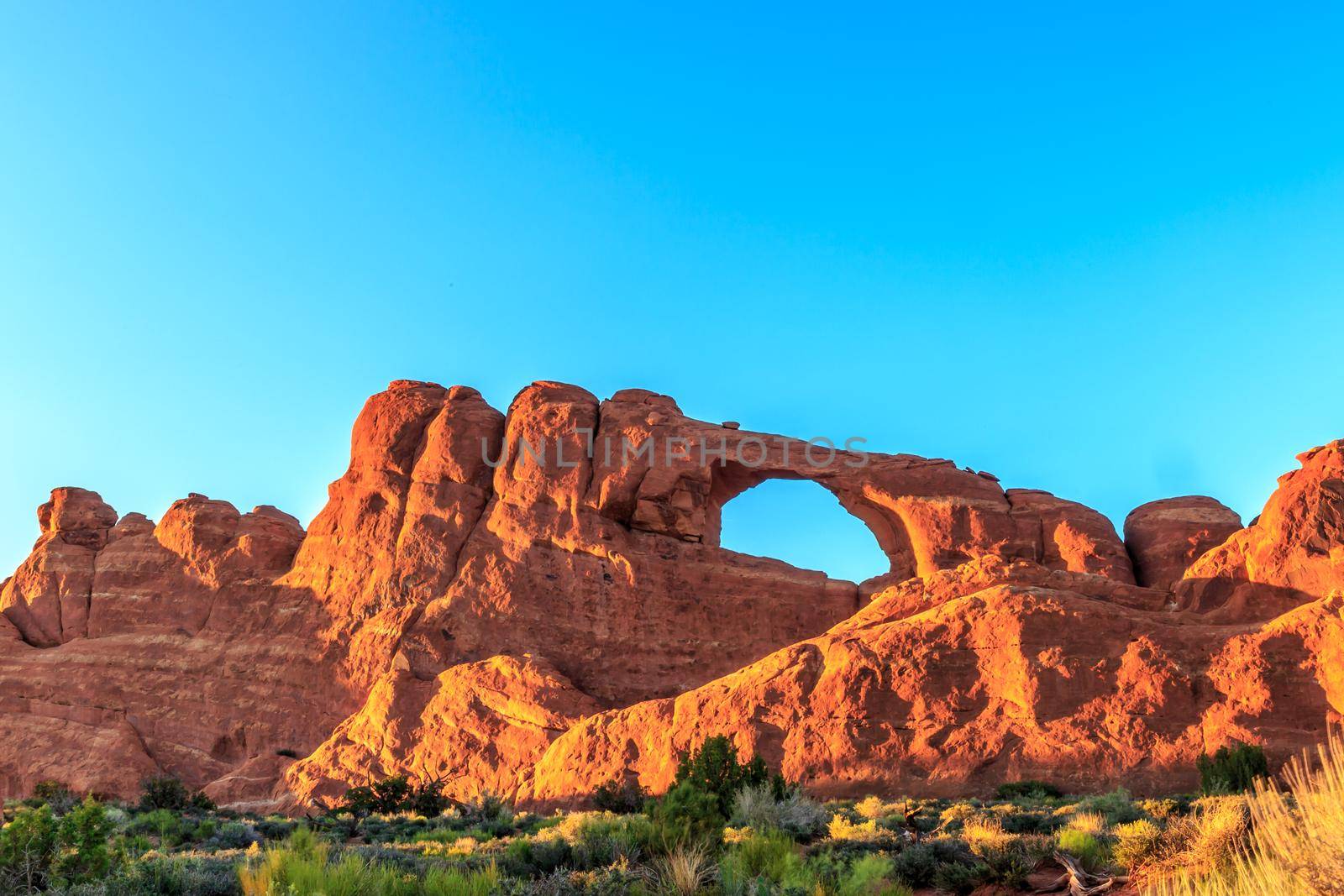 Skyline Arch in Arches National Park, Utah