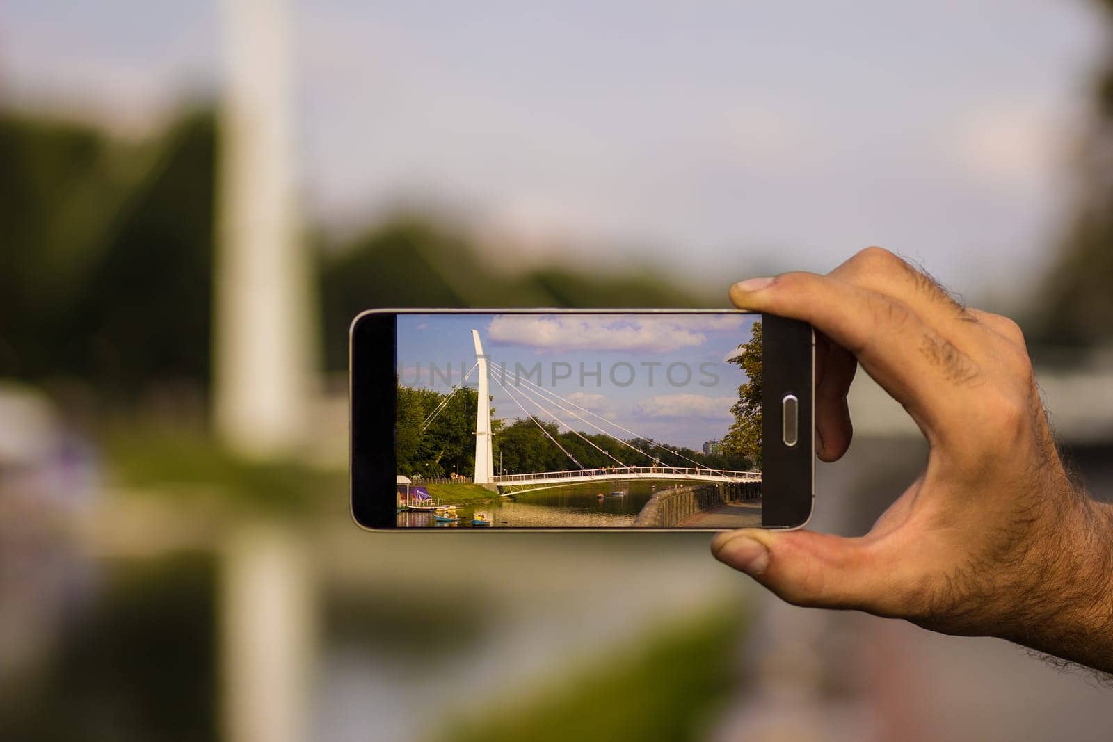 Man photographing from your phone by lanart