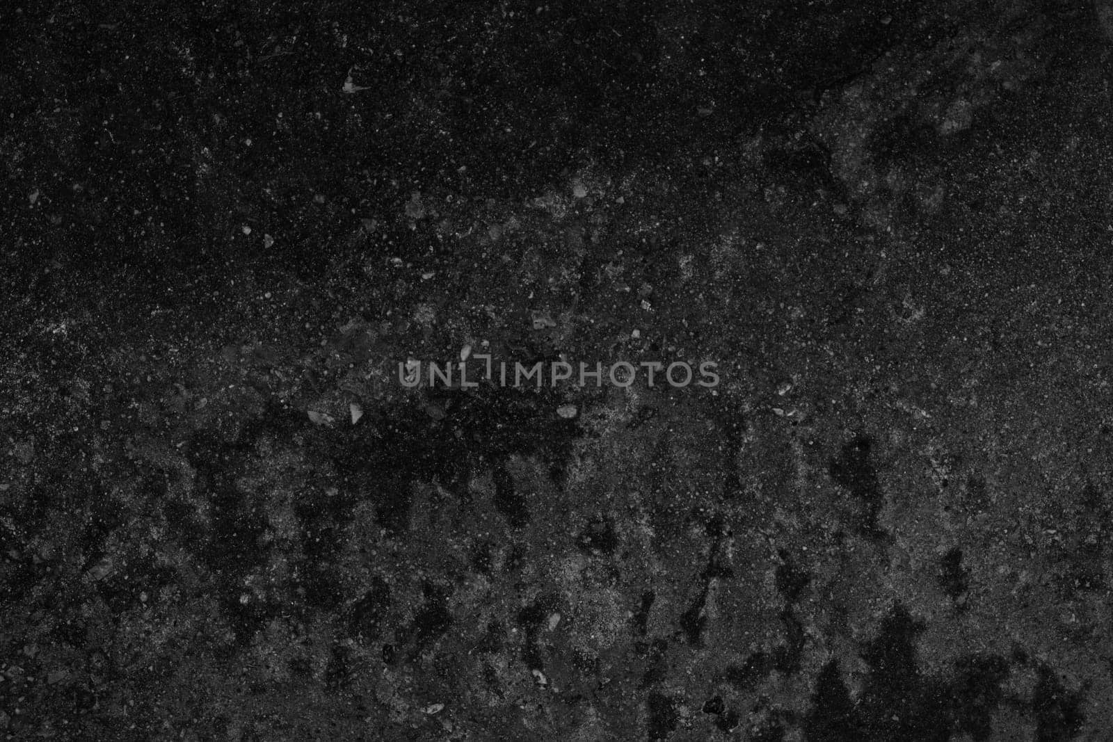 Black concrete or cement material in abstract wall background texture. by kaisorn