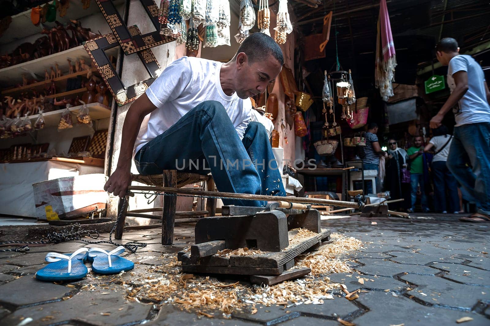 Carpenter in marrakech by Giamplume
