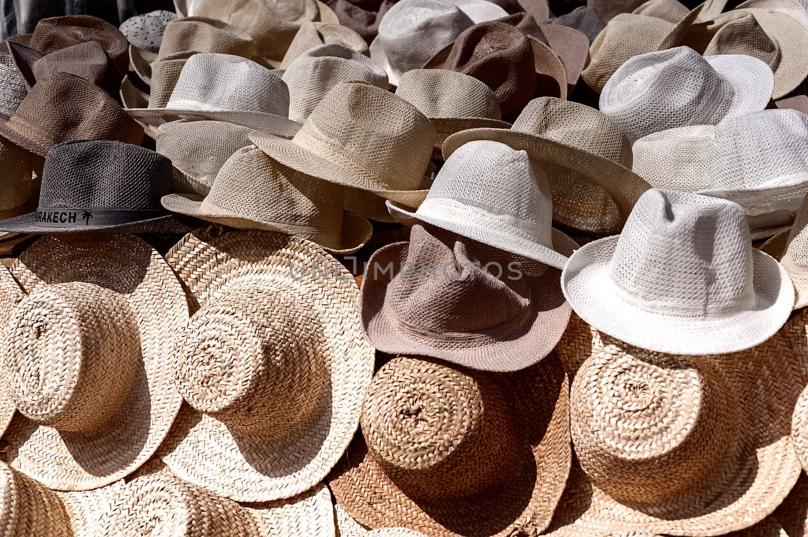 Straw hats for sale by Giamplume