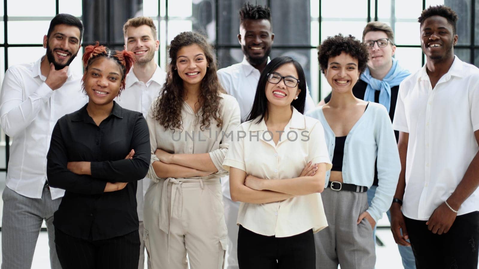 Group of young business people and designers.They working on new project.Startup concept