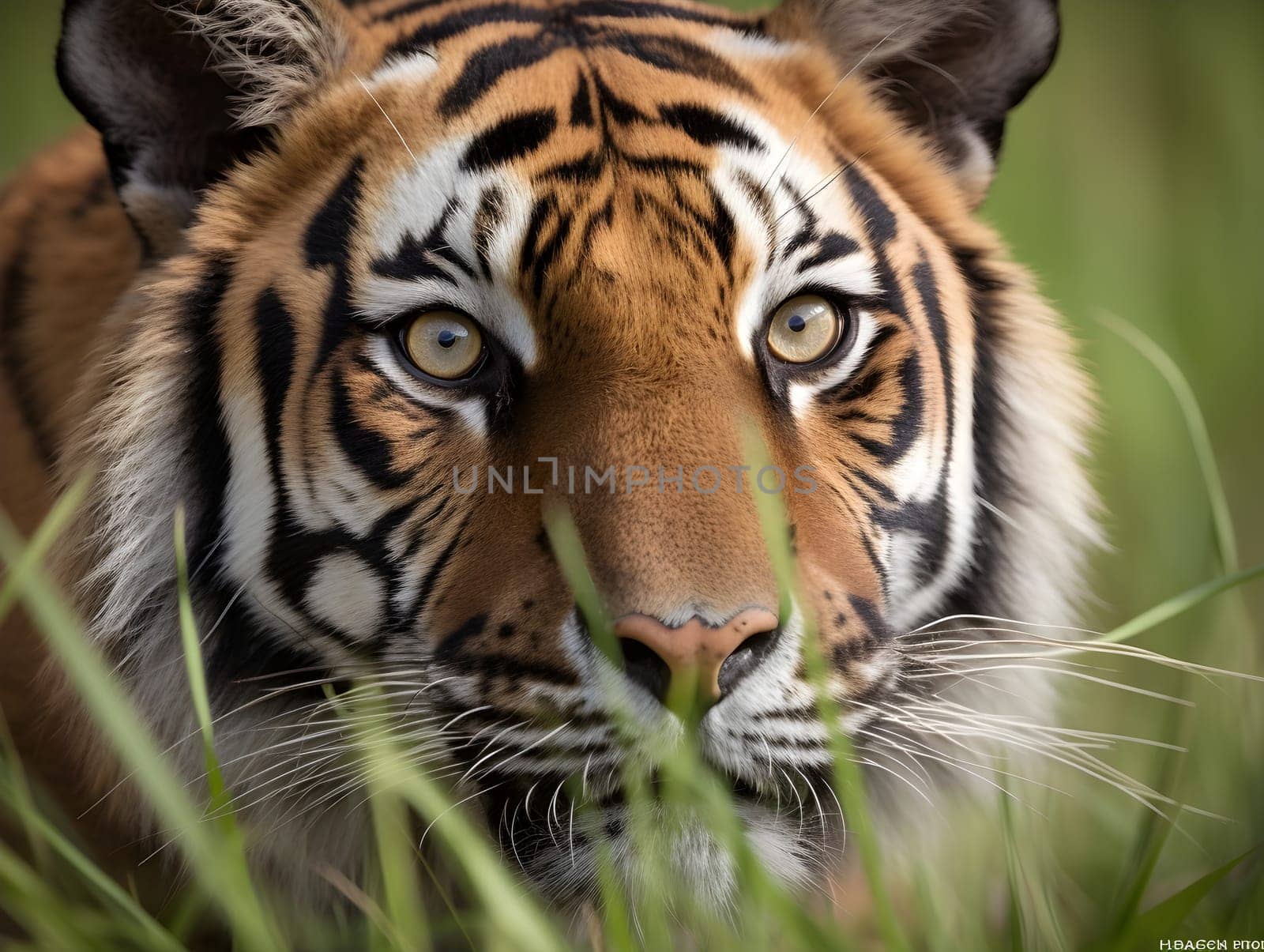 Majestic Tiger in the wildness