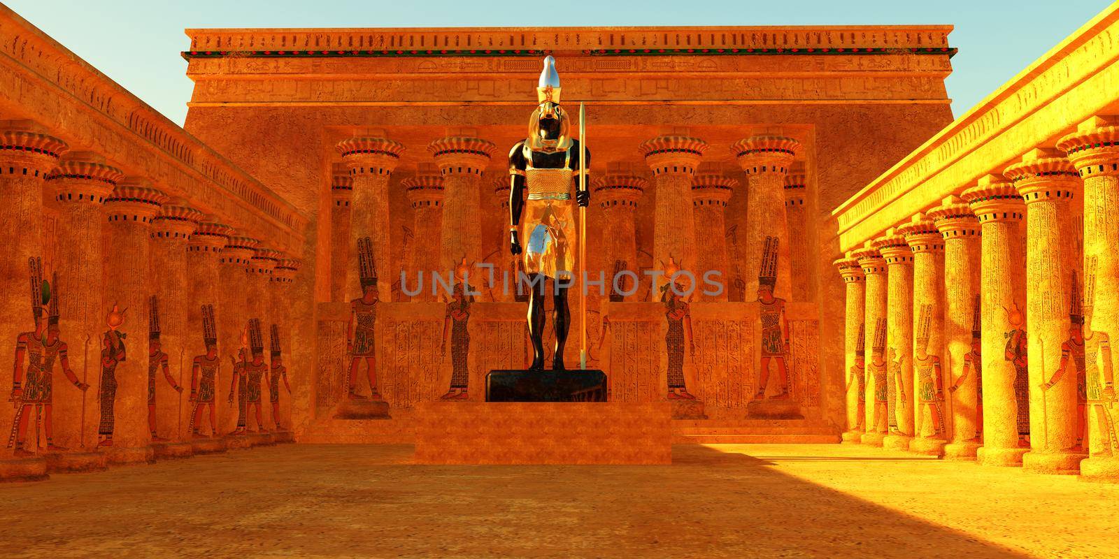 Temple of Horus by Catmando