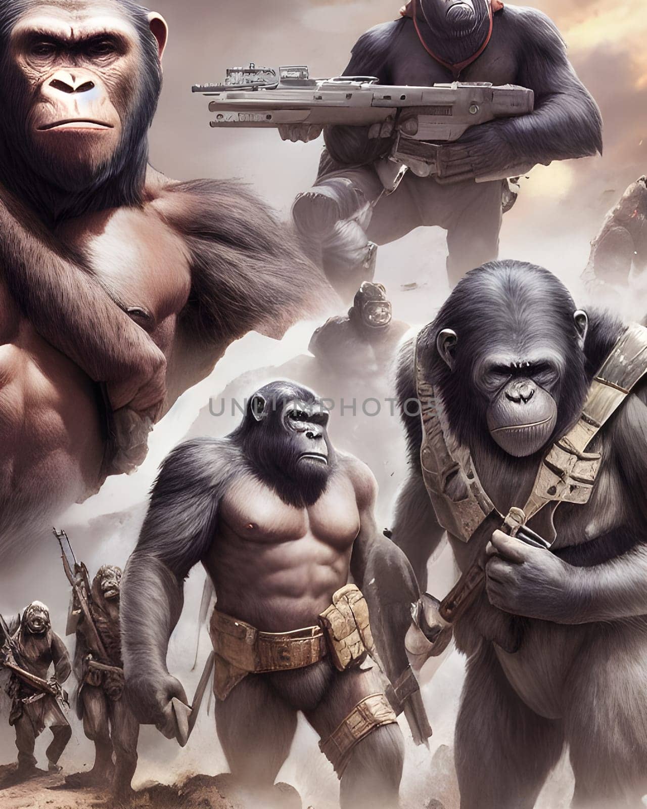 Ape war by WielandTeixeira