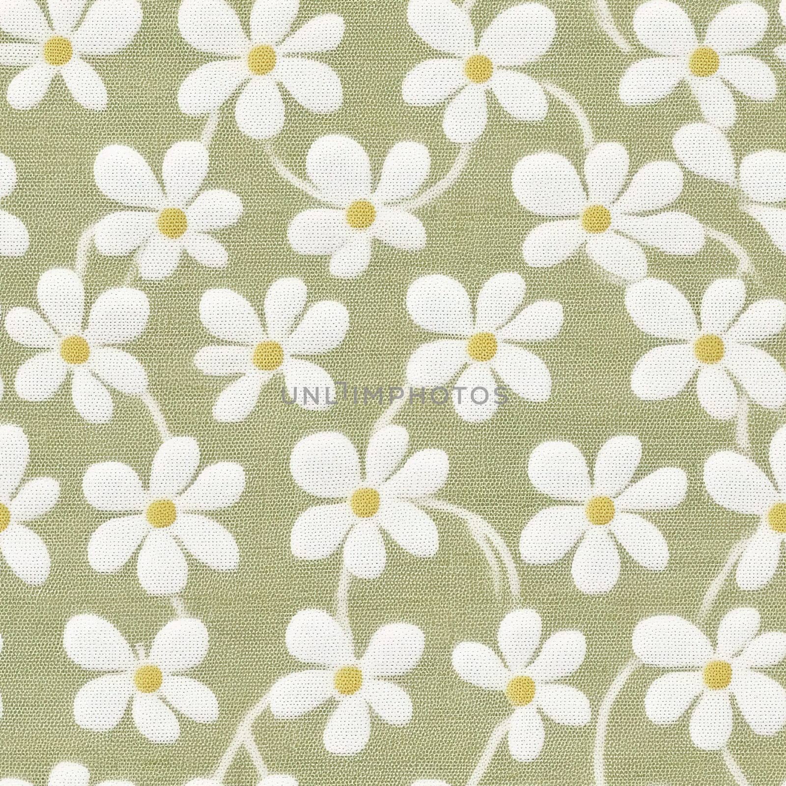 Blooming jasmine, illustration, pattern, seamless pictures. Generative AI High quality illustration