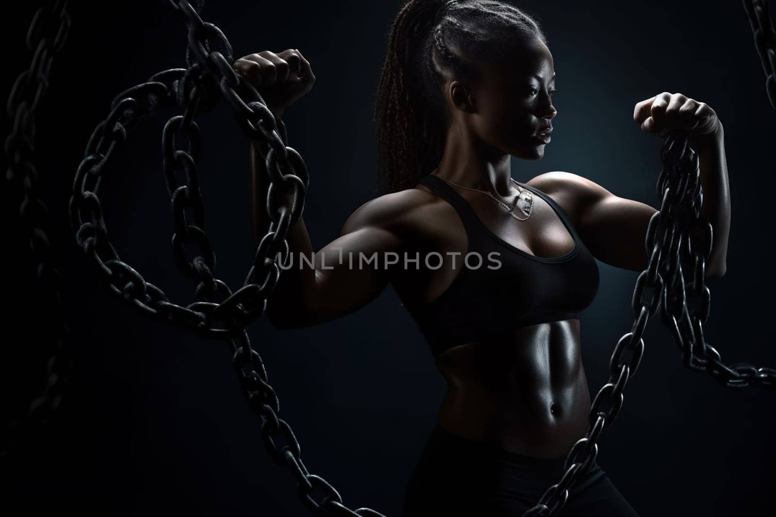 Generative AI. concept of sports direction. Fitness model, bodybuilding, athlete. Proper diet and healthy lifestyle. Diet. Crossfit and walkout. perfect body. Strength and motivation. bodybuilding