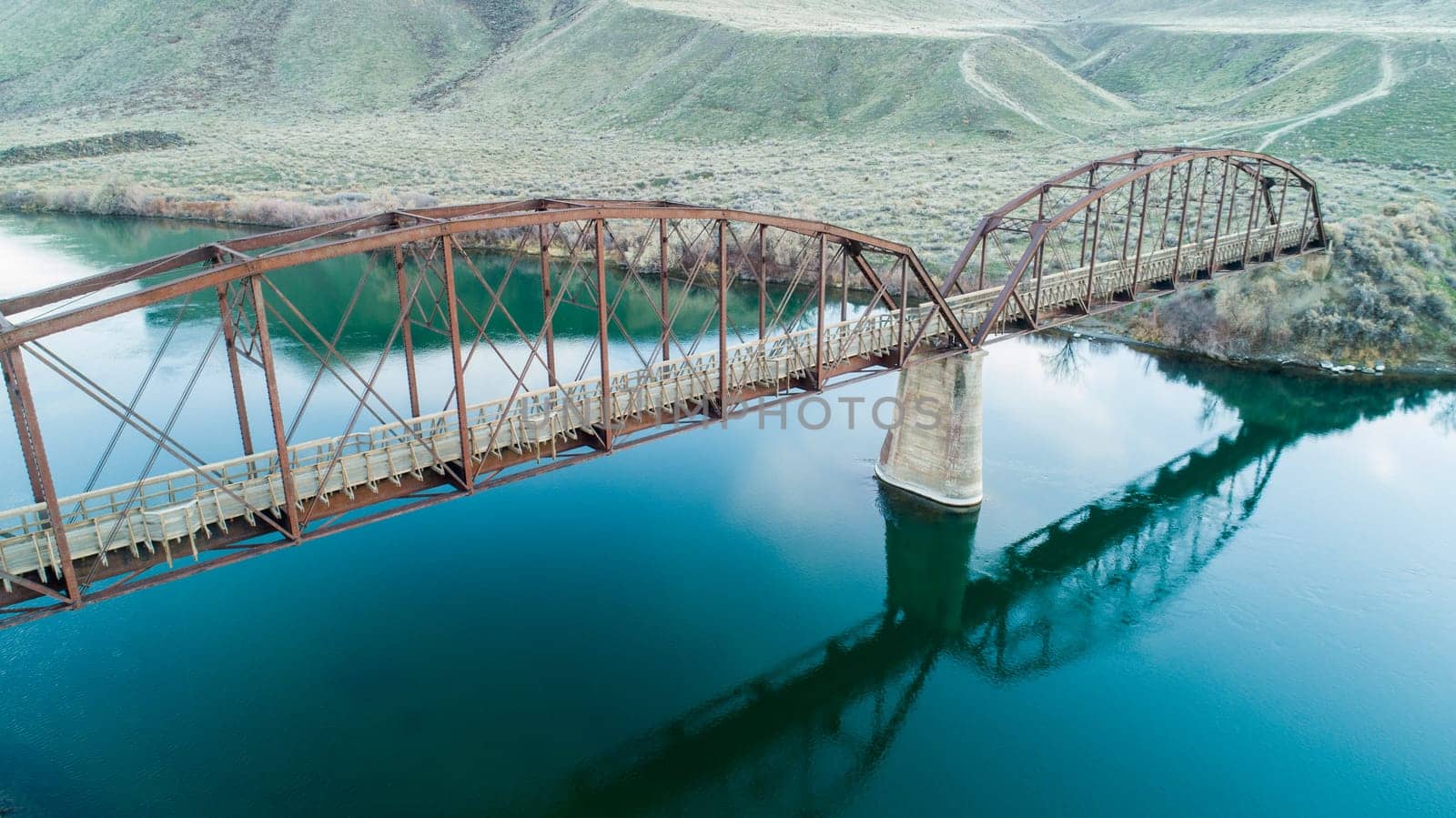 bridge going over water during summer