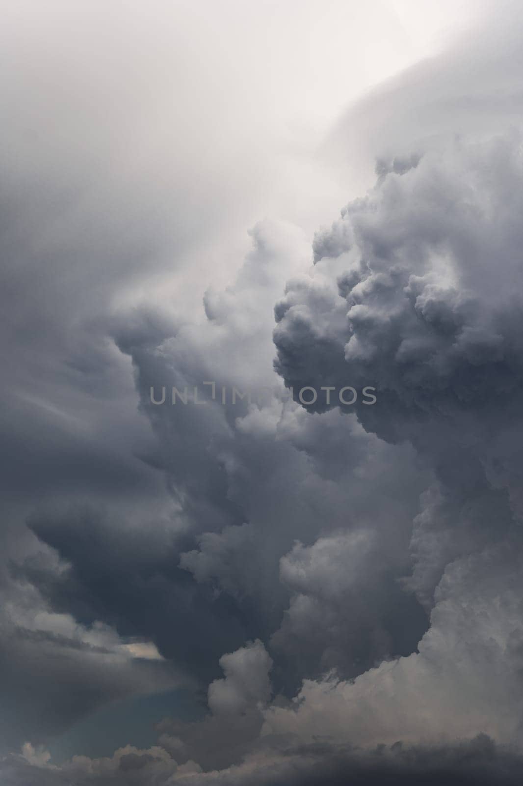 Storm clouds close-up on the sky background by apavlin