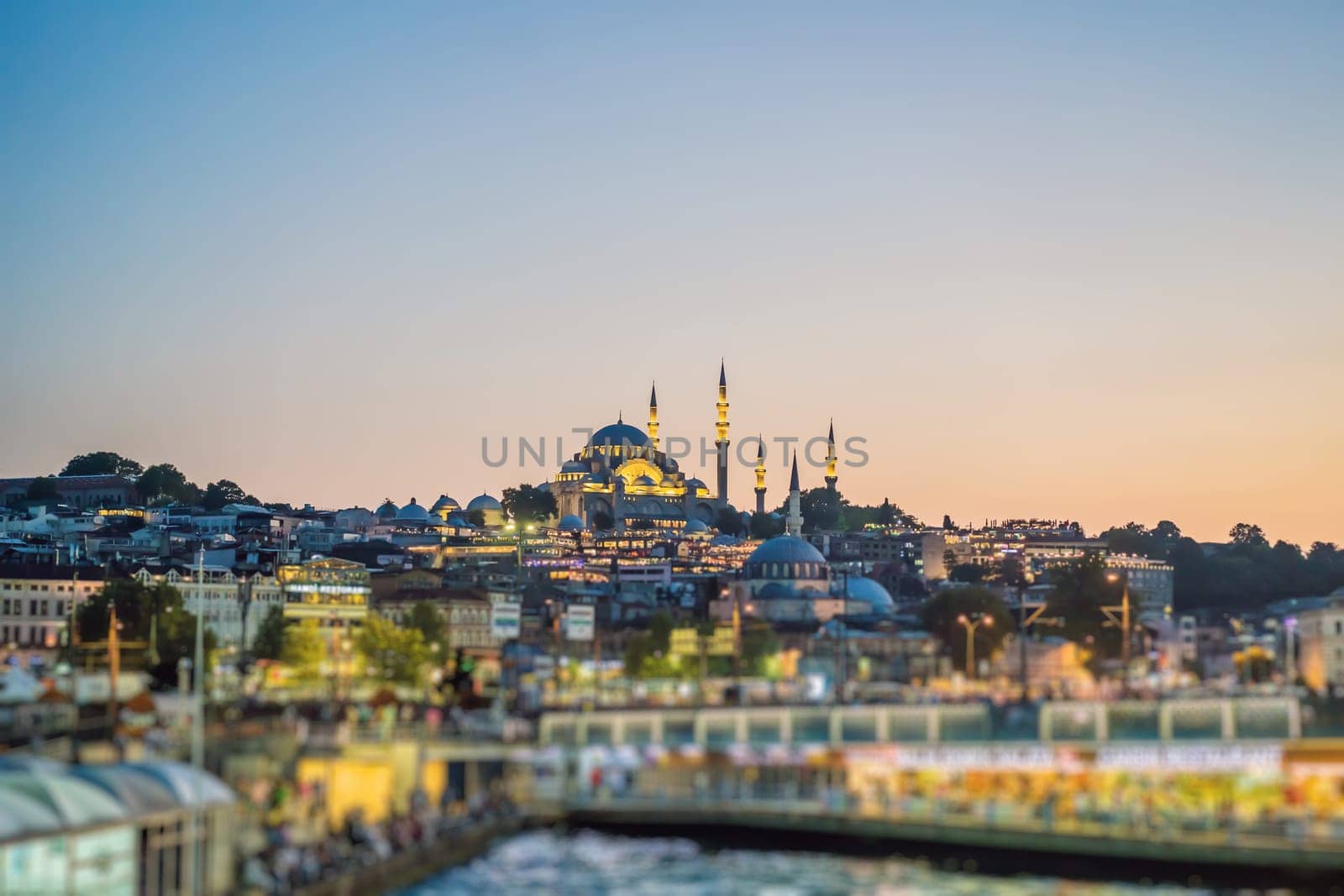 Exterior of the Rustem Pasa Mosque in Eminonu, Istanbul, Turkey by galitskaya