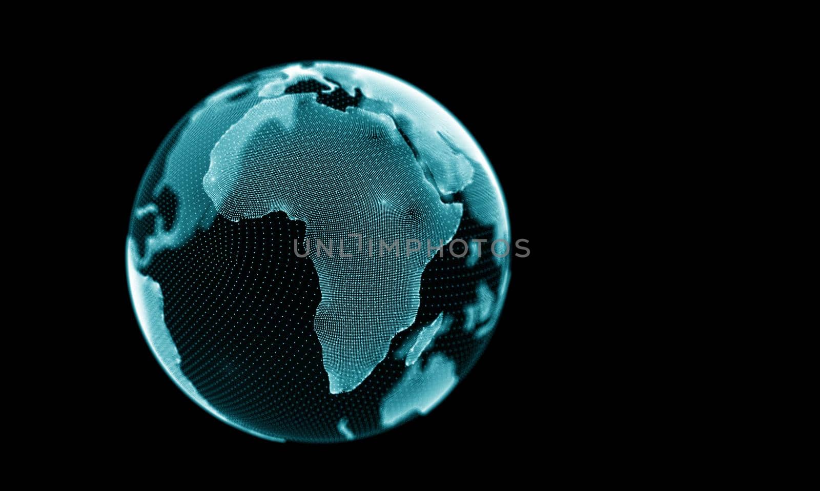 Abstract Blue Geometrical Background . Futuristic technology style. Neon Sign . Futuristic Technology HUD Element . Elegant Abstract background . Big data