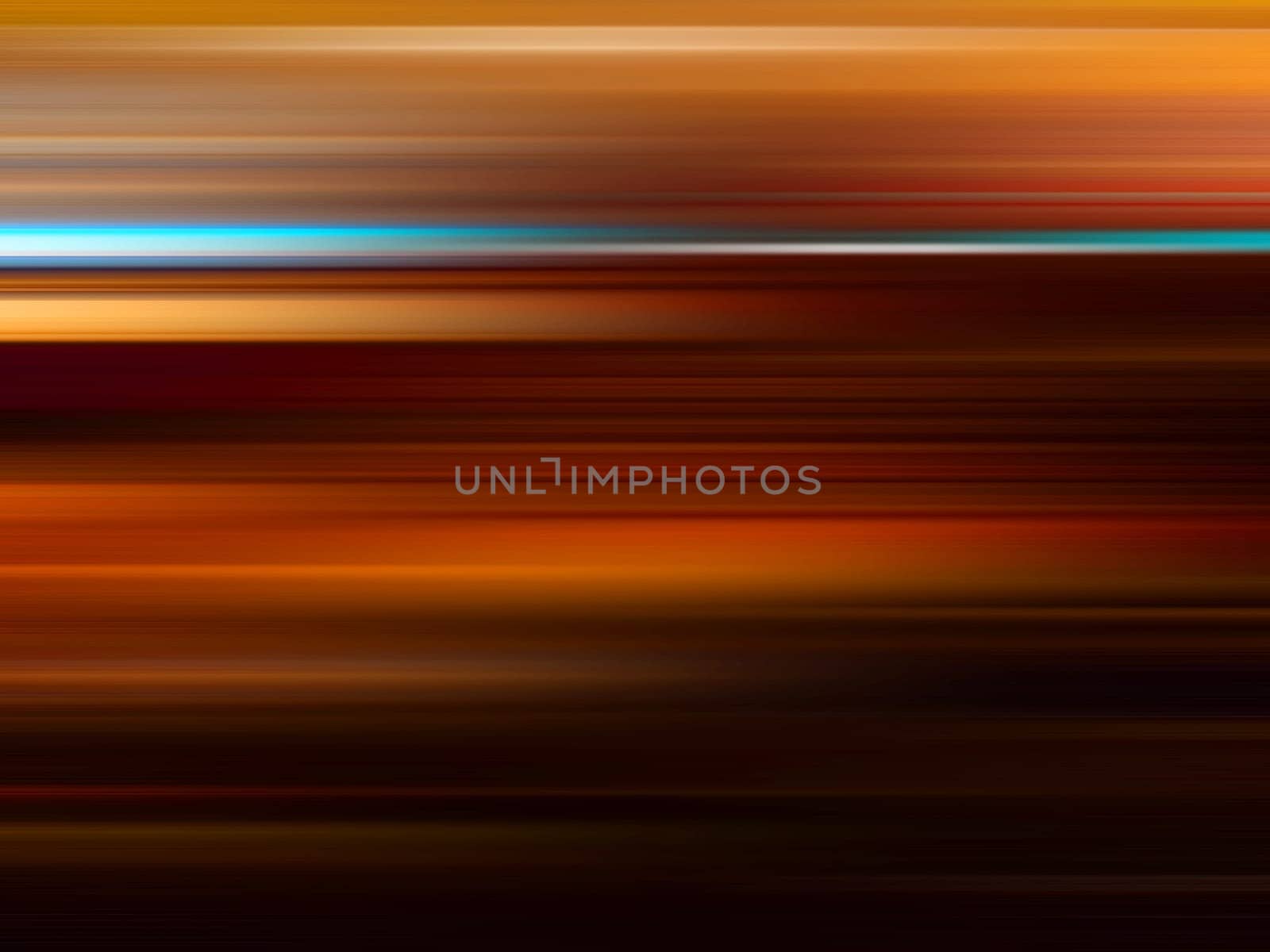 Abstract red light speed line in dark background. City light trails blur.