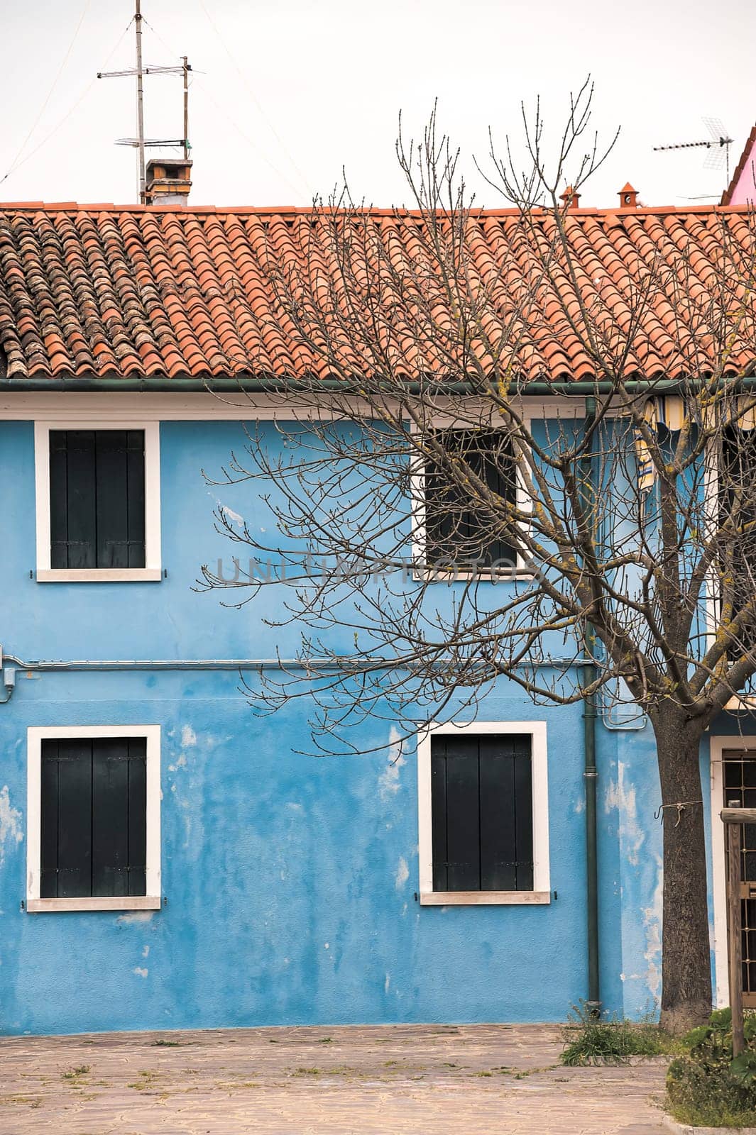 The colorful houses of Burano (Venice)