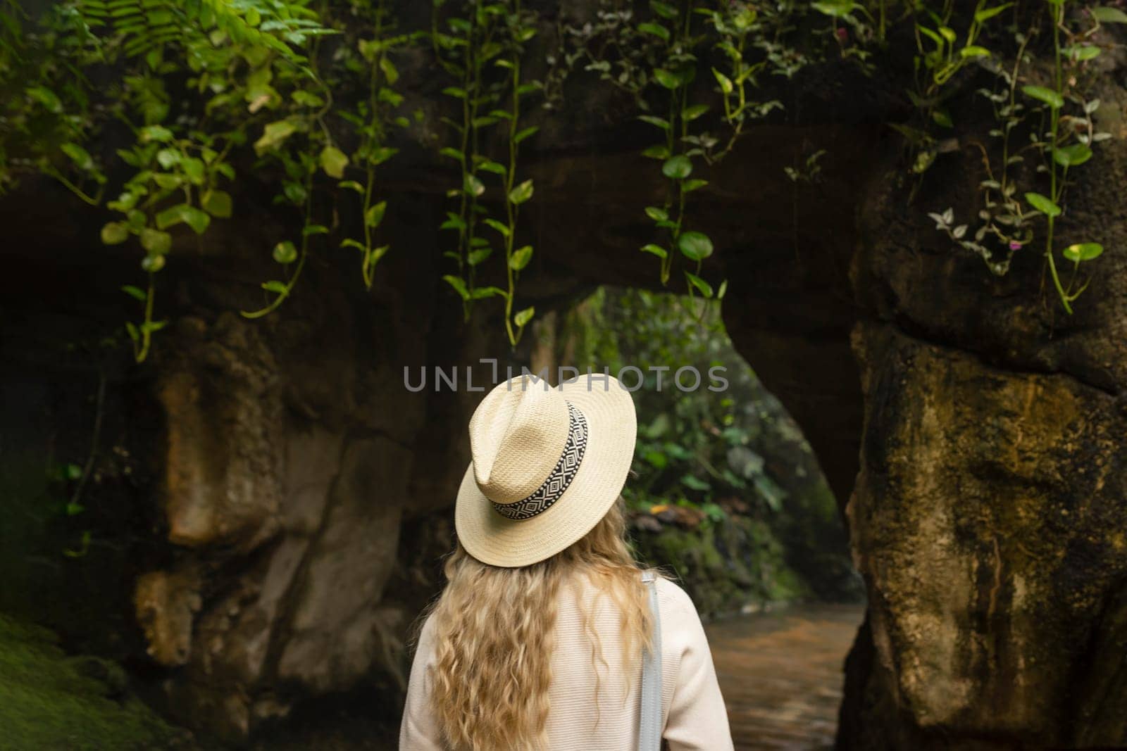 The botanic garden is an oasis of greenery, filled with a wide variety of plants and trees. A girl is wandering through the garden, taking in the beauty of her surroundings.