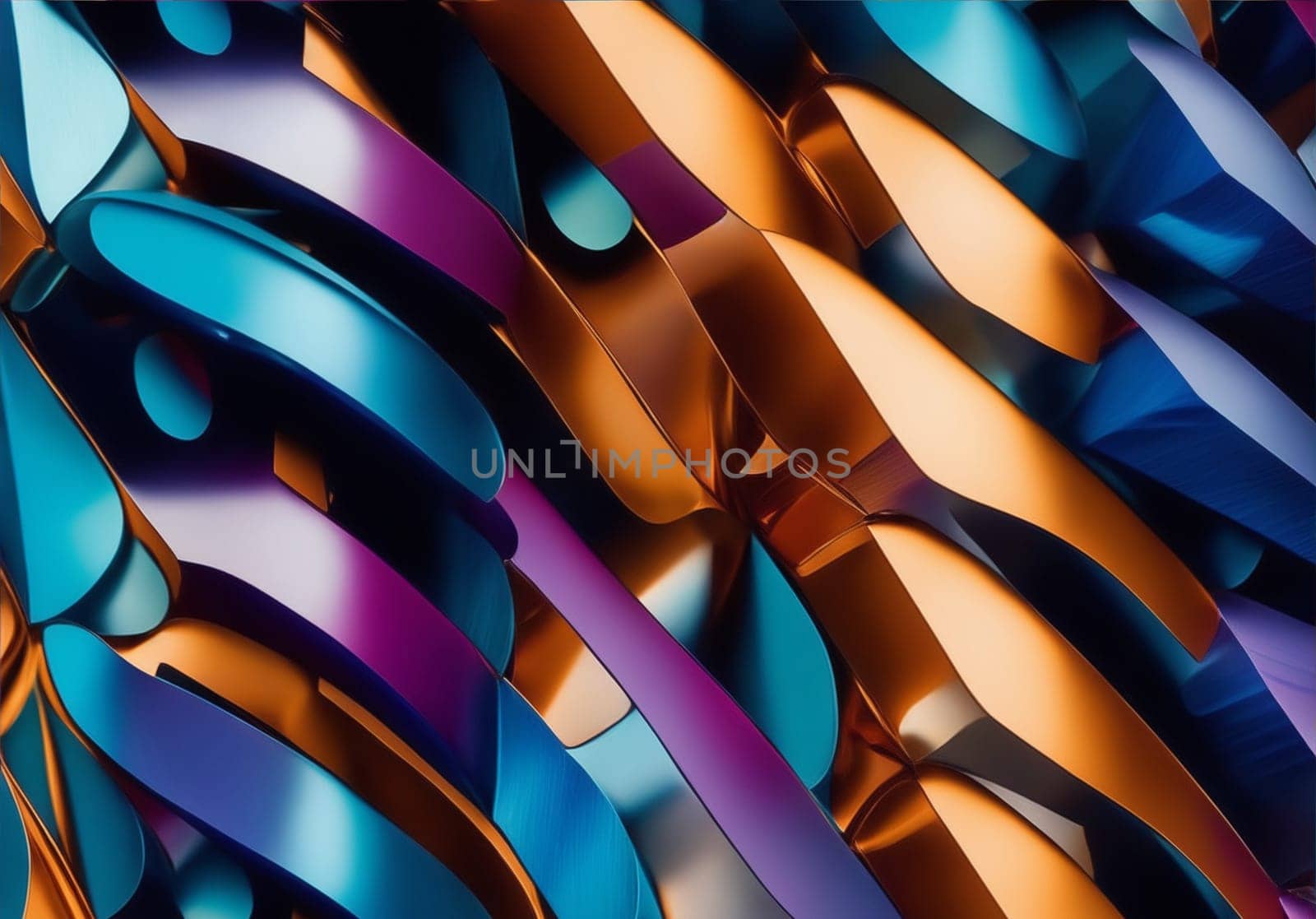 Abstract multicolorful background.Generative ai. by andre_dechapelle