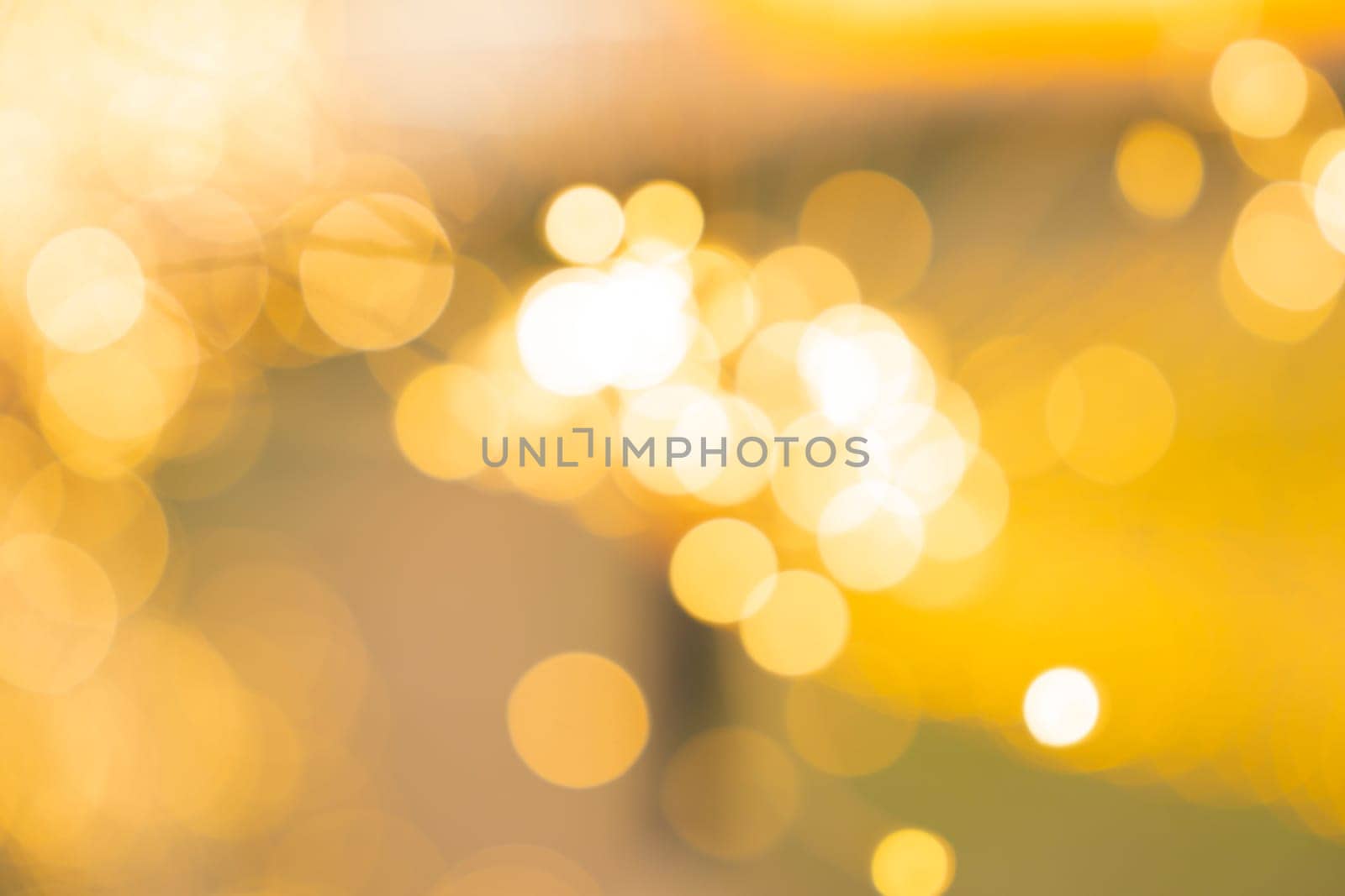 Abstract blur golden glitter sparkle background festive background concept
