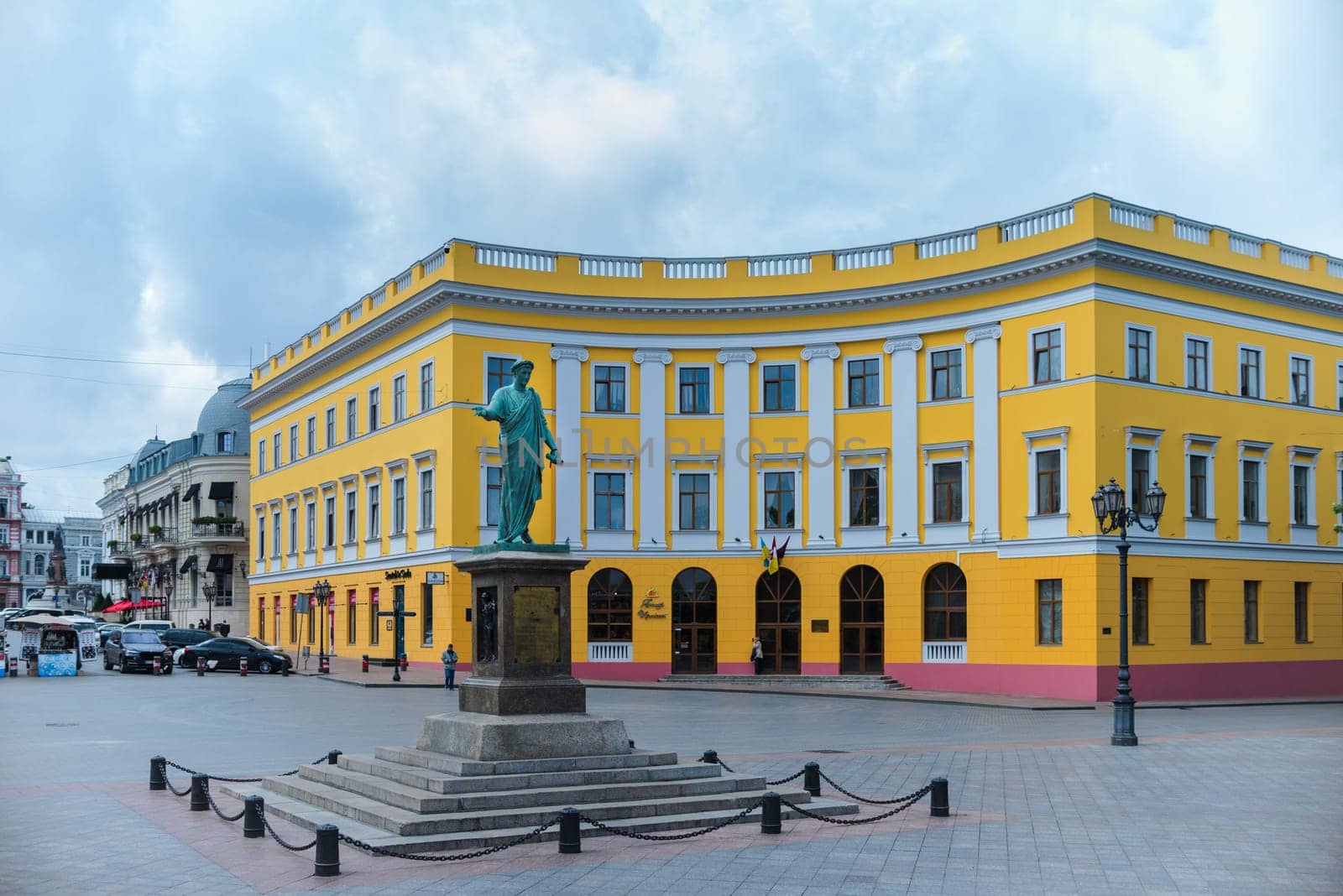 Monument to Duc de Richelieu in Odessa